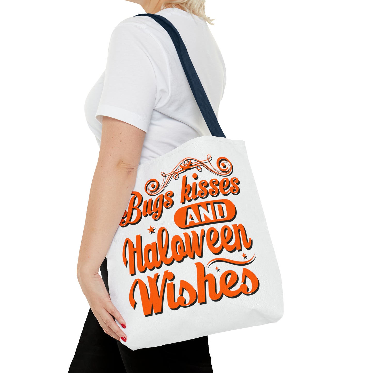 Bugs Kisses And Halloween Wishes Tote Bag (AOP)