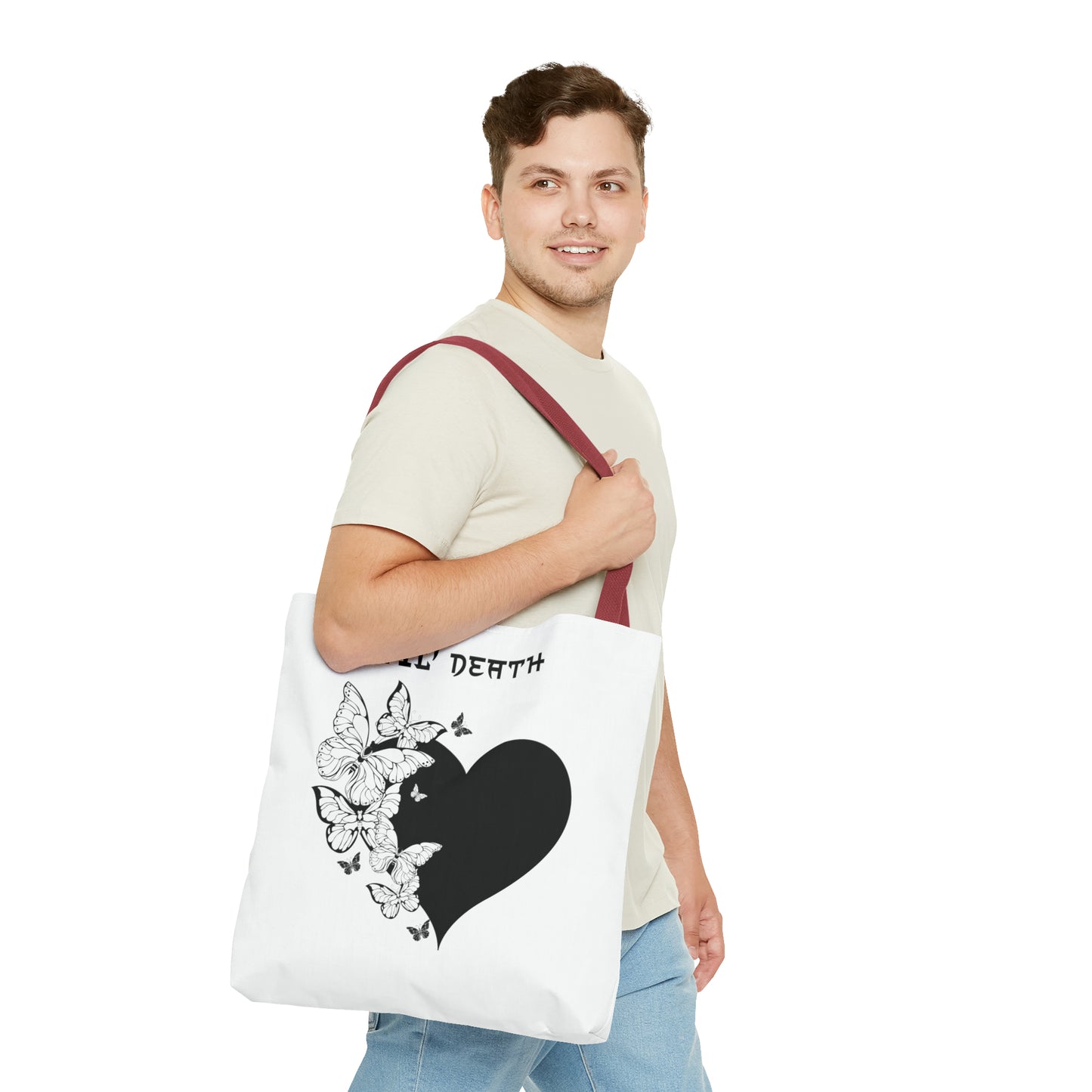 Til' Death Tote Bag