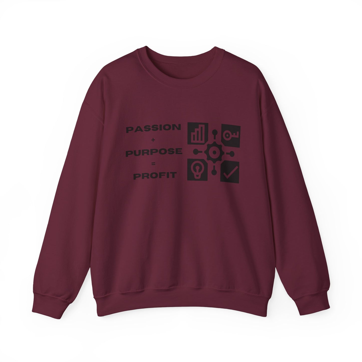 Passion + Purpose = Profit Unisex Crewneck Sweatshirt