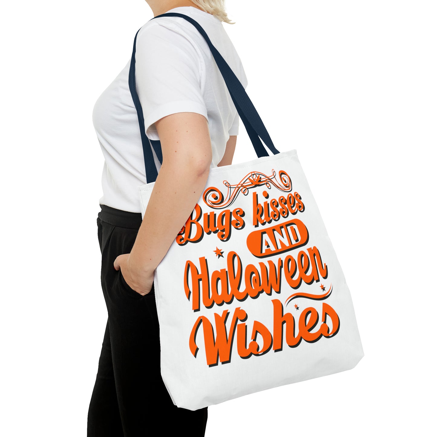 Bugs Kisses And Halloween Wishes Tote Bag (AOP)