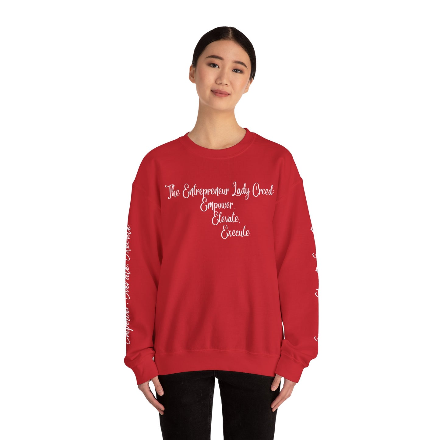 The Entrepreneur Lady Creed Crewneck Sweatshirt