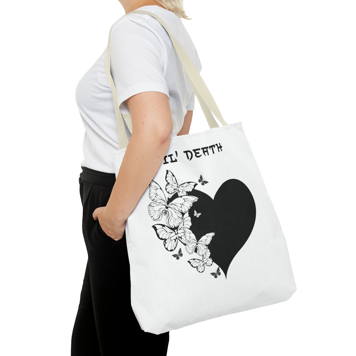 Til' Death Tote Bag