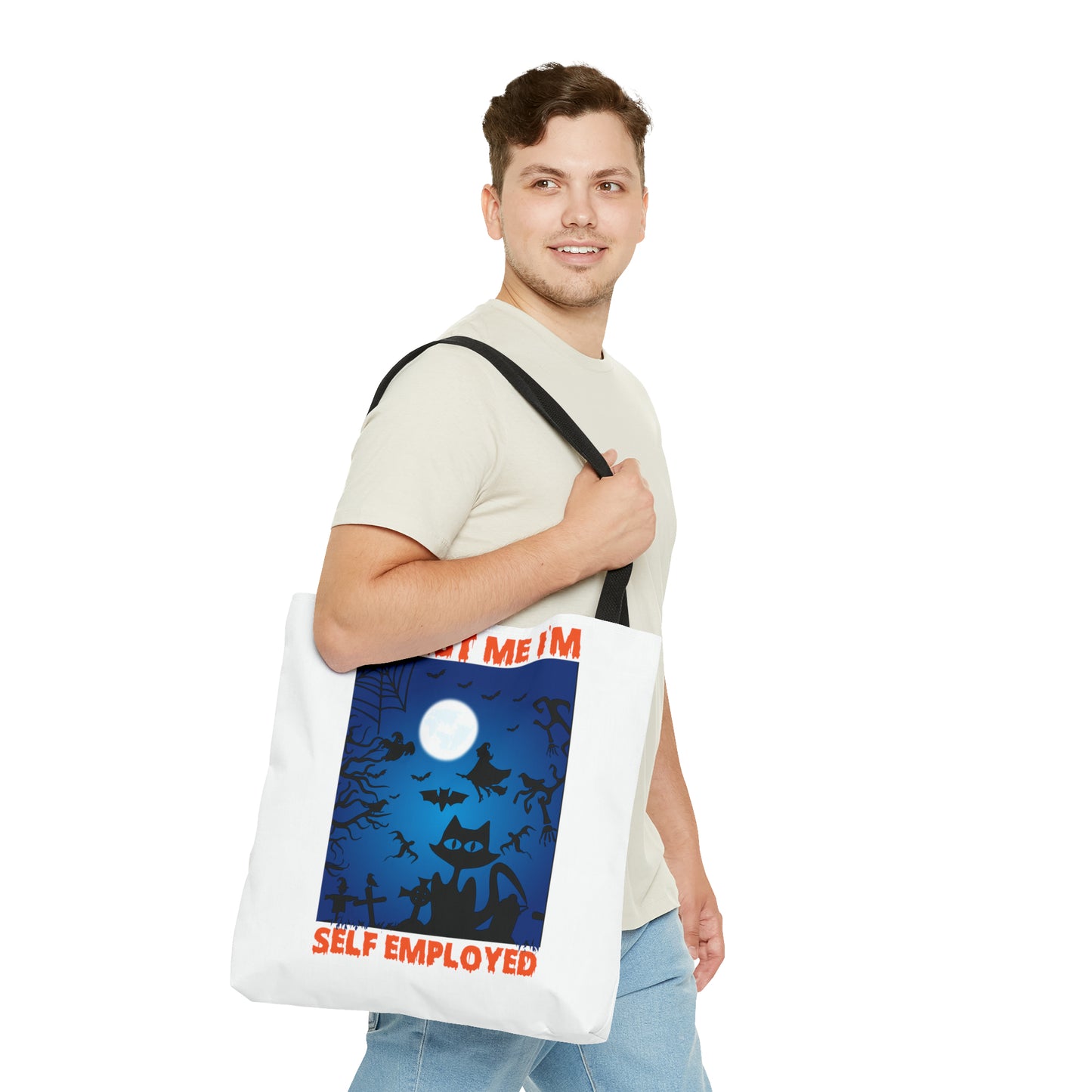 Trust Me I'm Self Employed Tote Bag (AOP)