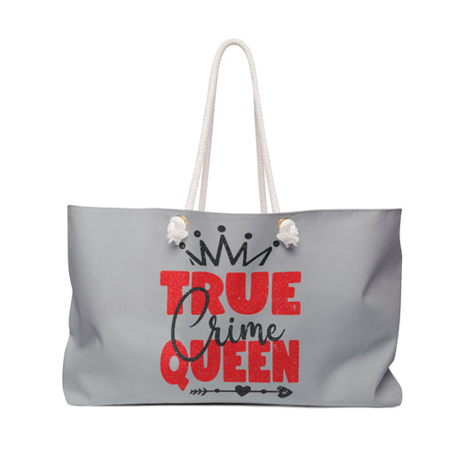 True Crime Queen Weekender Bag