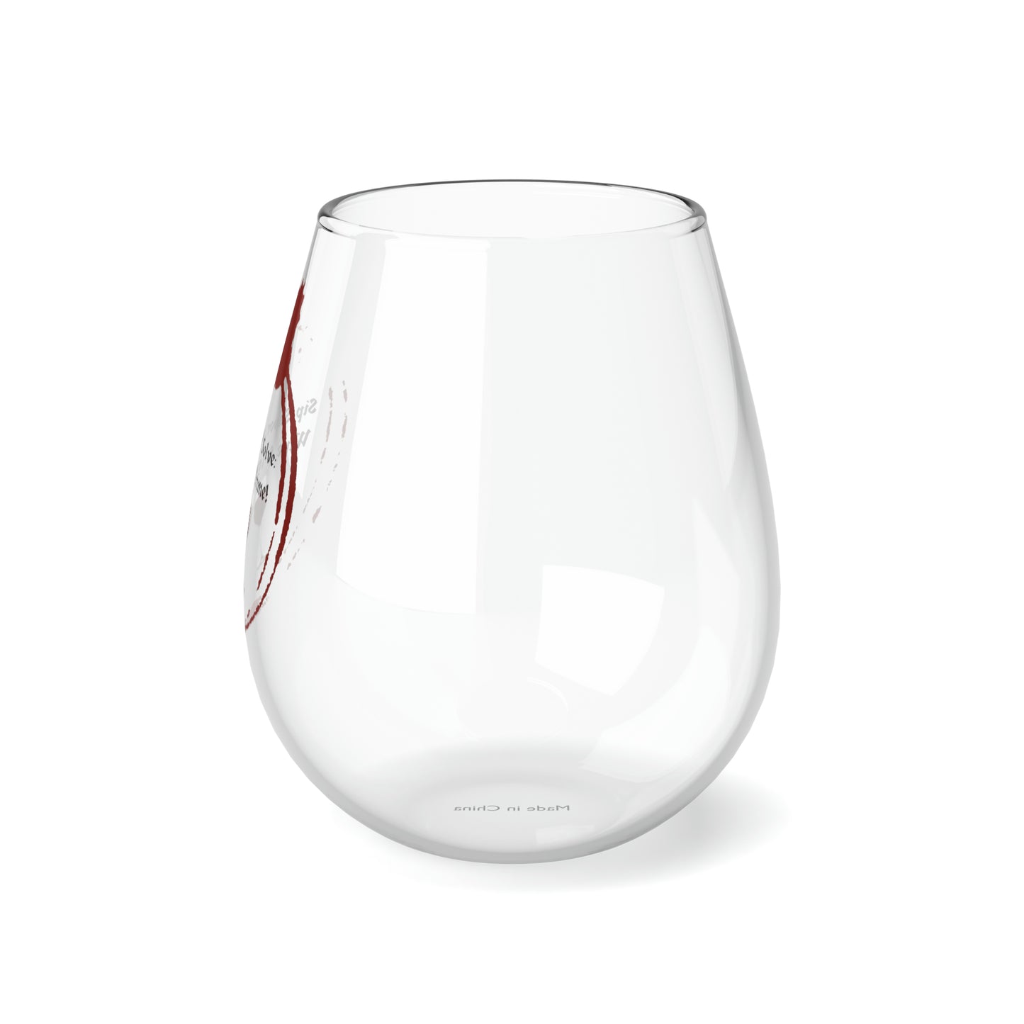 Sip, Savor, and Solve: Wine & True Crime! Wine Glass