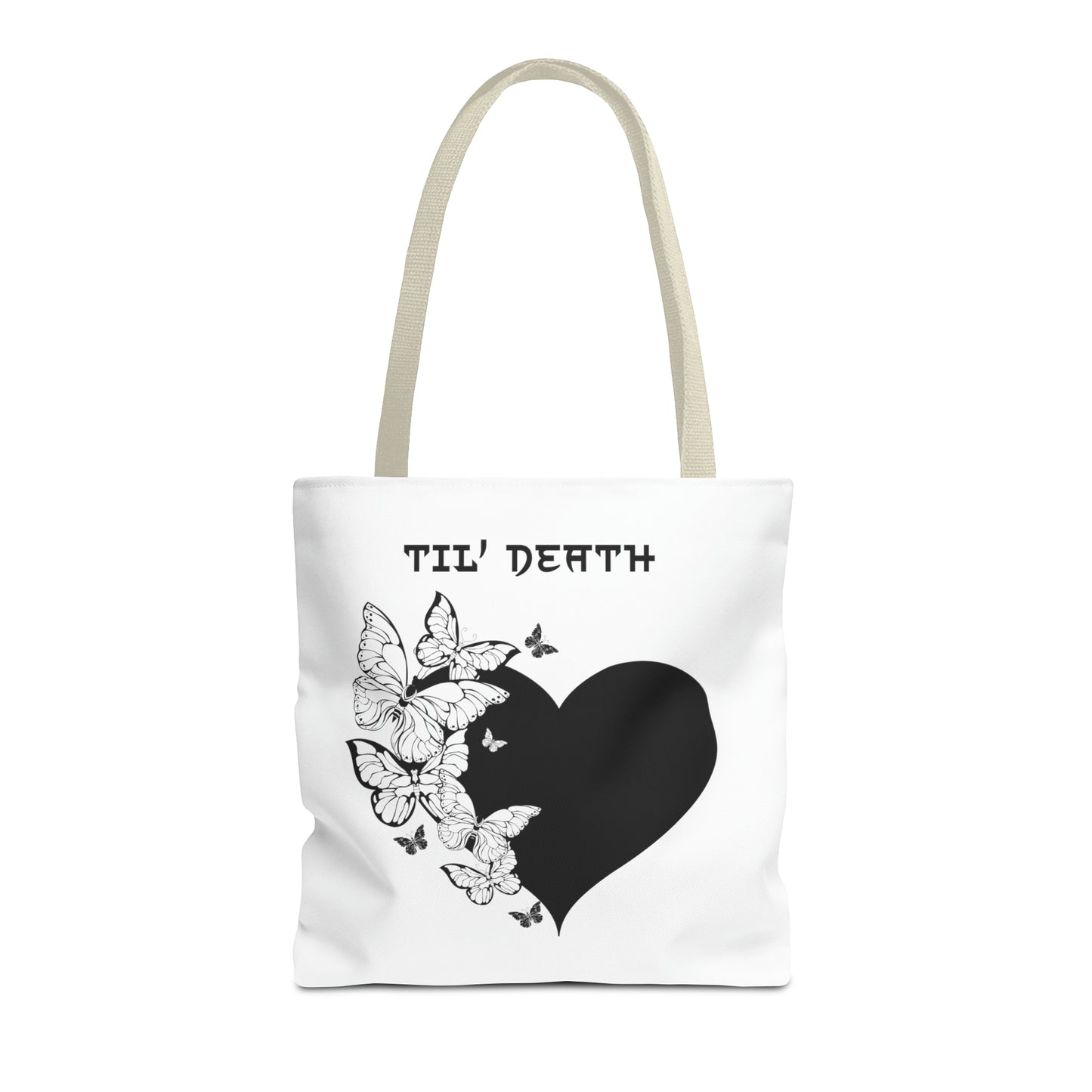 Til' Death Tote Bag