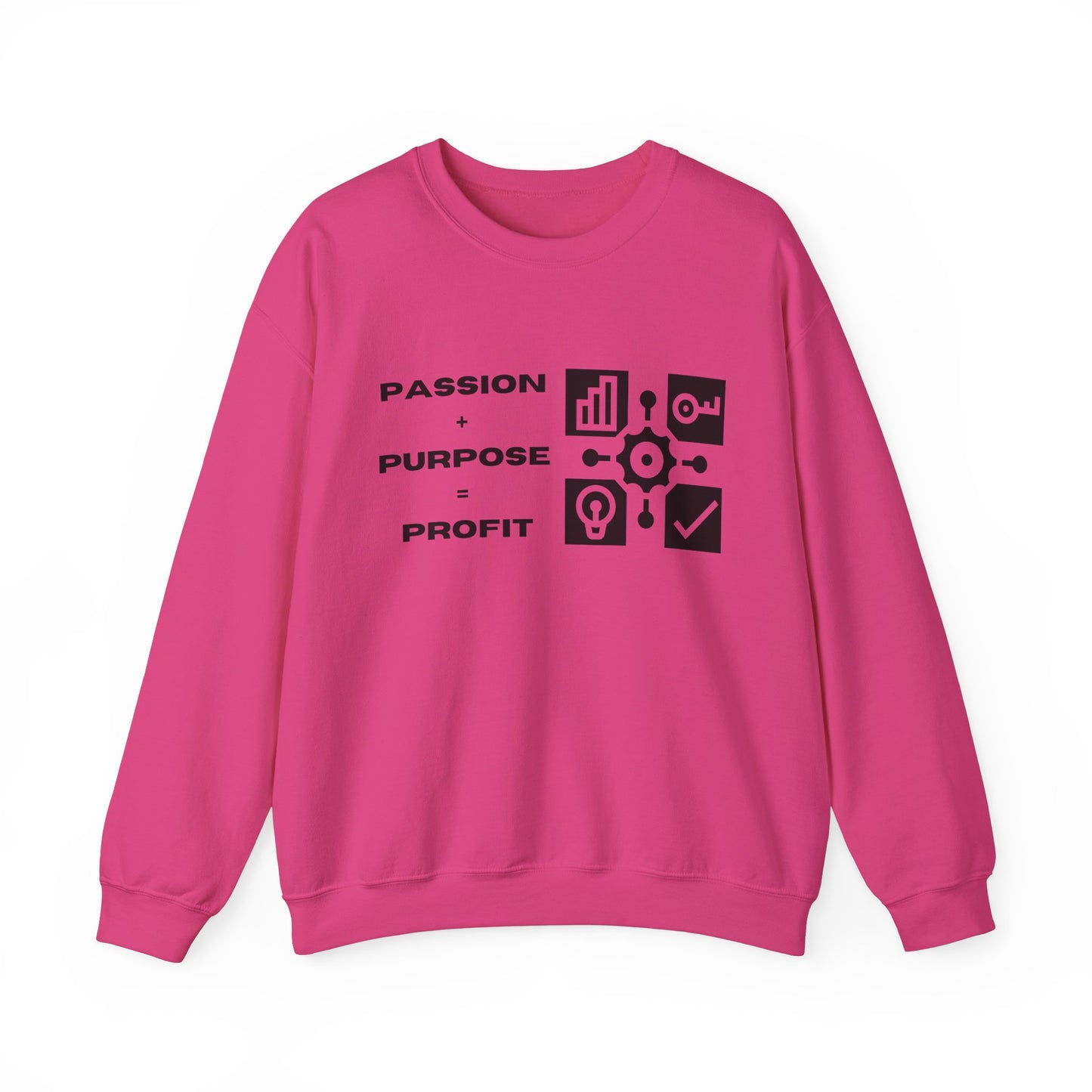 Passion + Purpose = Profit Unisex Crewneck Sweatshirt