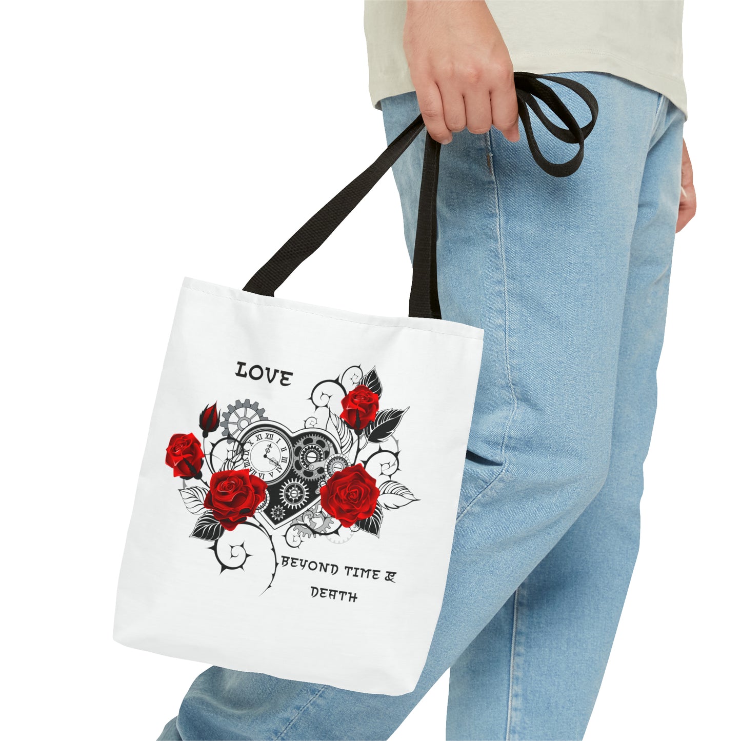 Love Beyond Time & Death Tote Bag