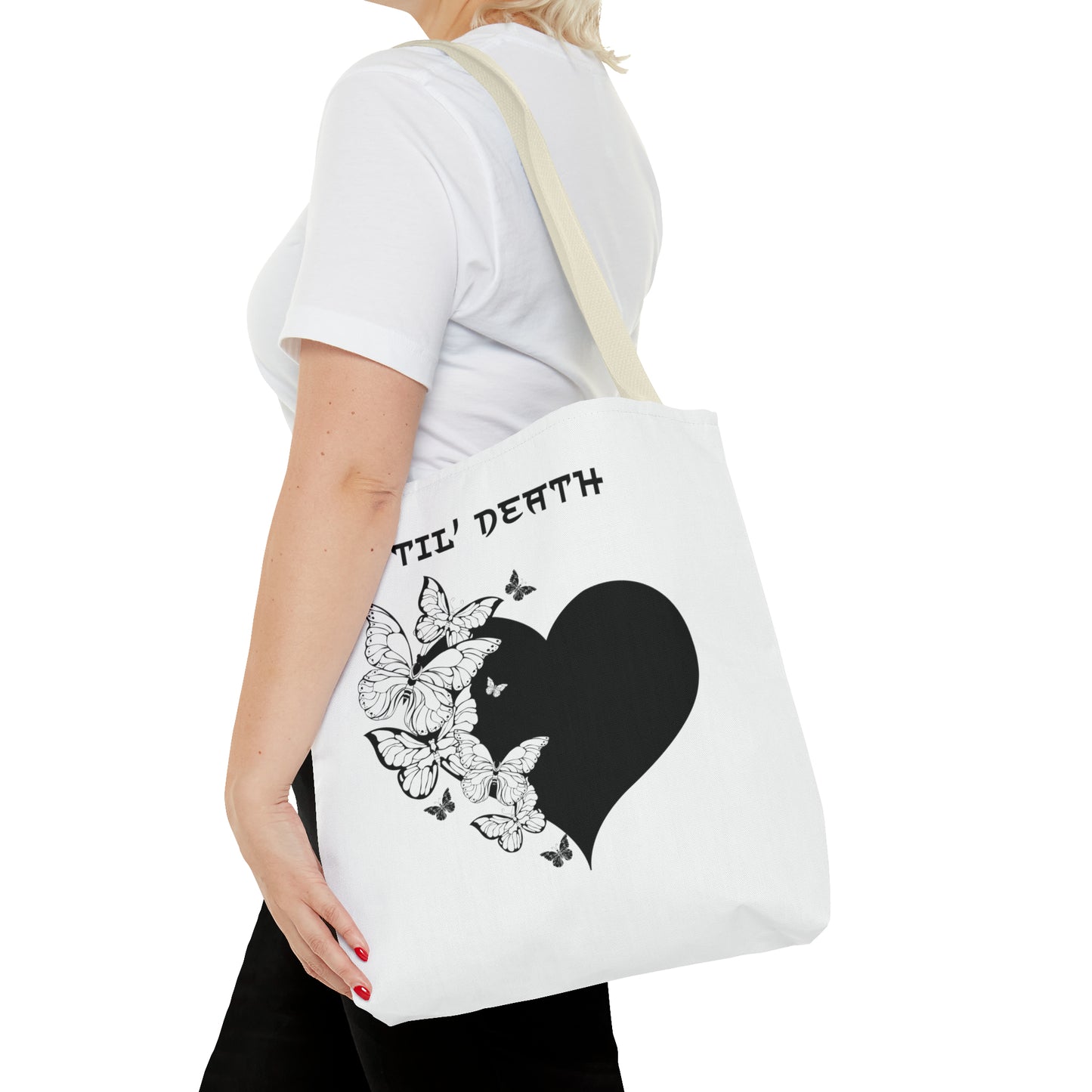 Til' Death Tote Bag