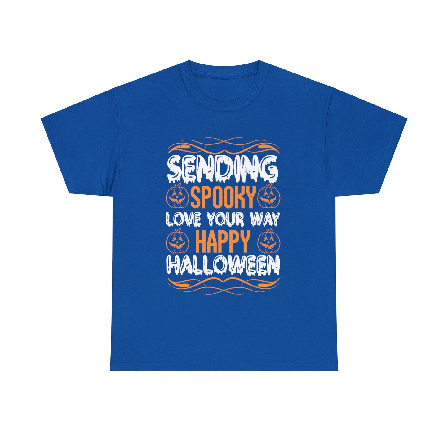 Sending Spooky Love Your Way Happy Halloween Unisex Tee