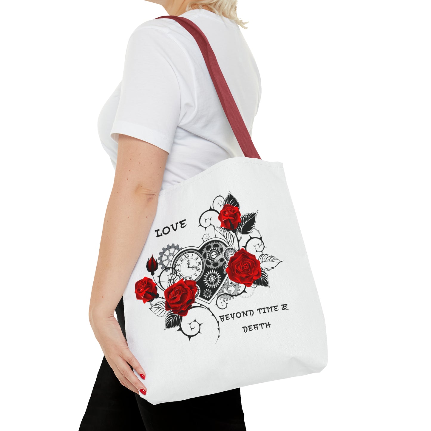 Love Beyond Time & Death Tote Bag