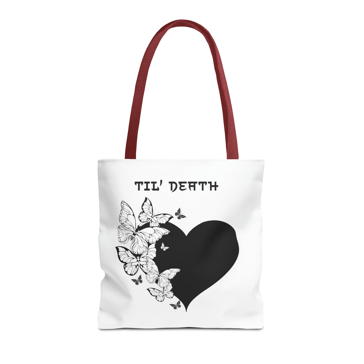 Til' Death Tote Bag