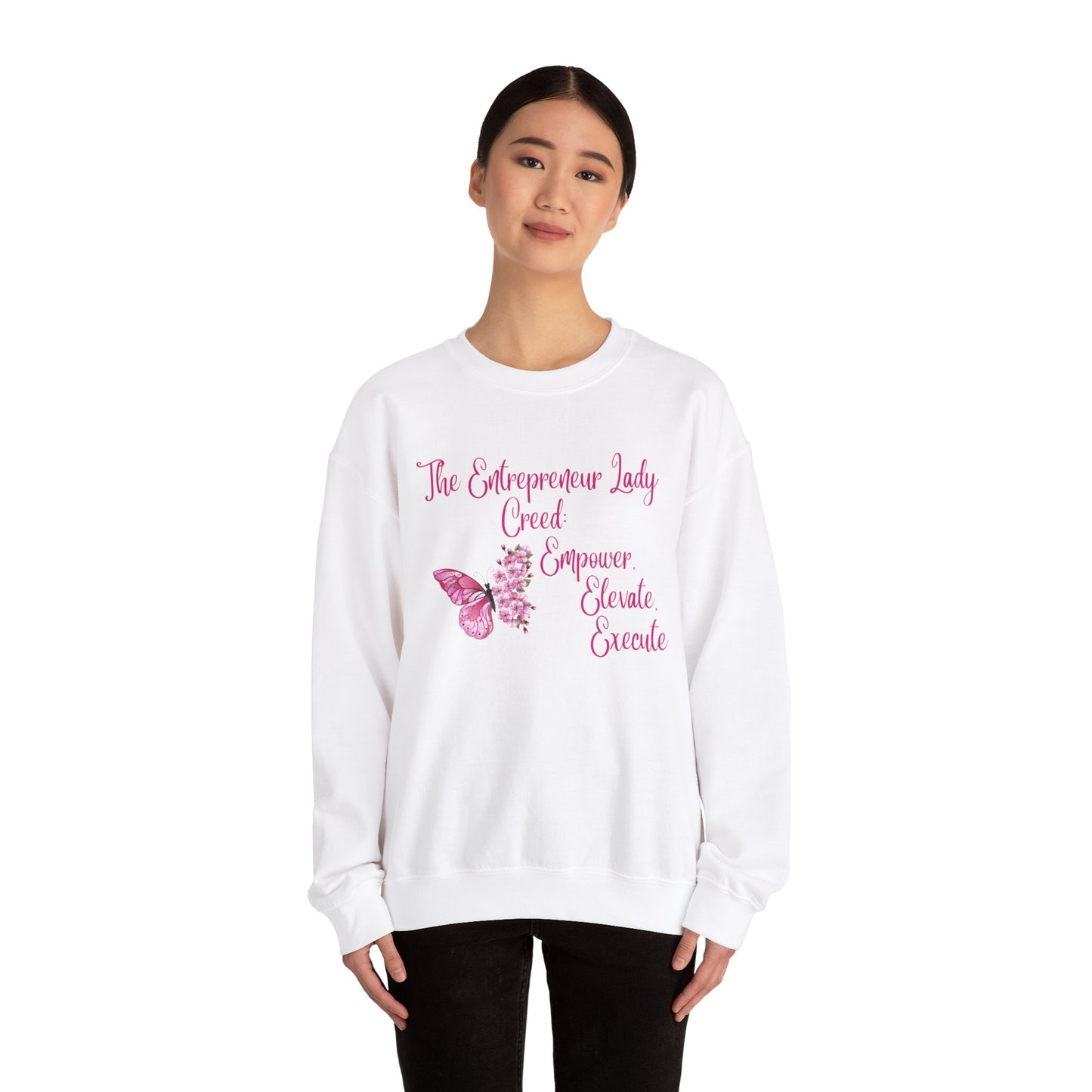 The Entrepreneur Lady Creed Crewneck Sweatshirt