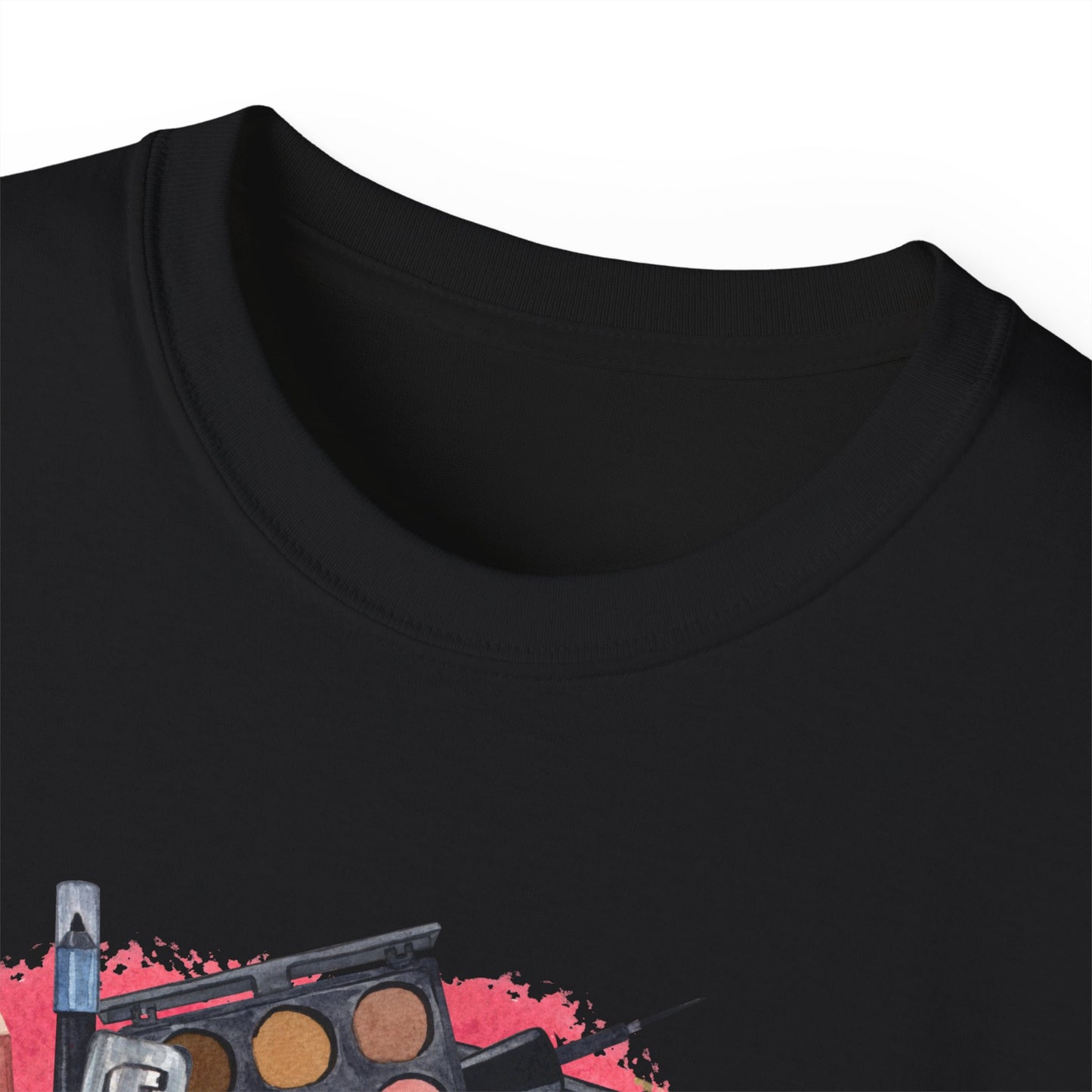 WAKE UP & MAKEUP Cotton Tee