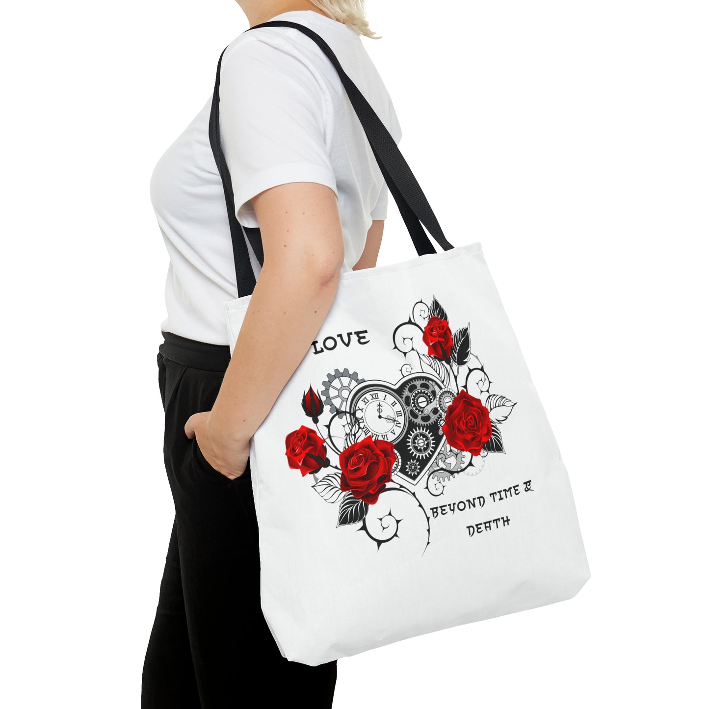 Love Beyond Time & Death Tote Bag