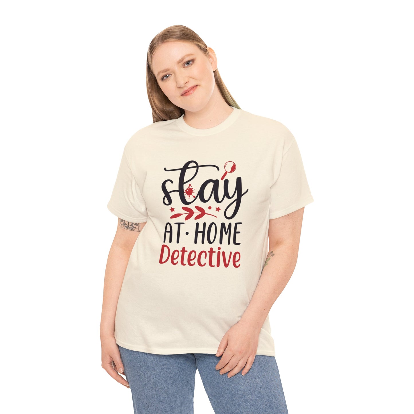 Stay At Home Detective Cotton Tee