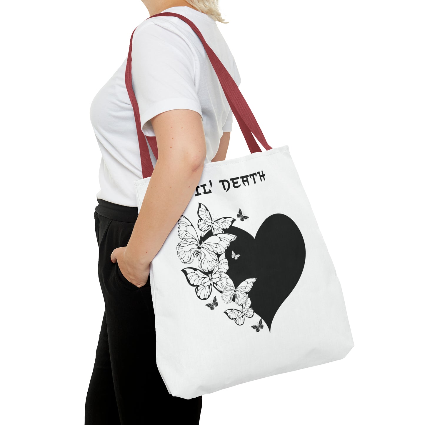 Til' Death Tote Bag