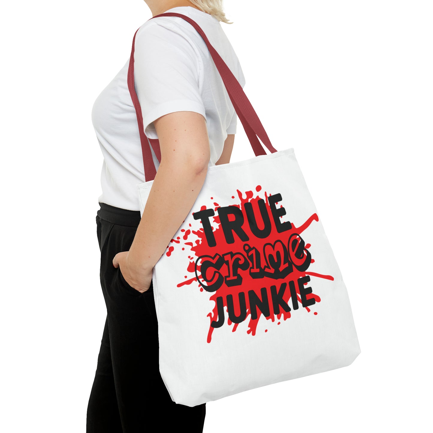 True Crime Junkie Tote Bag