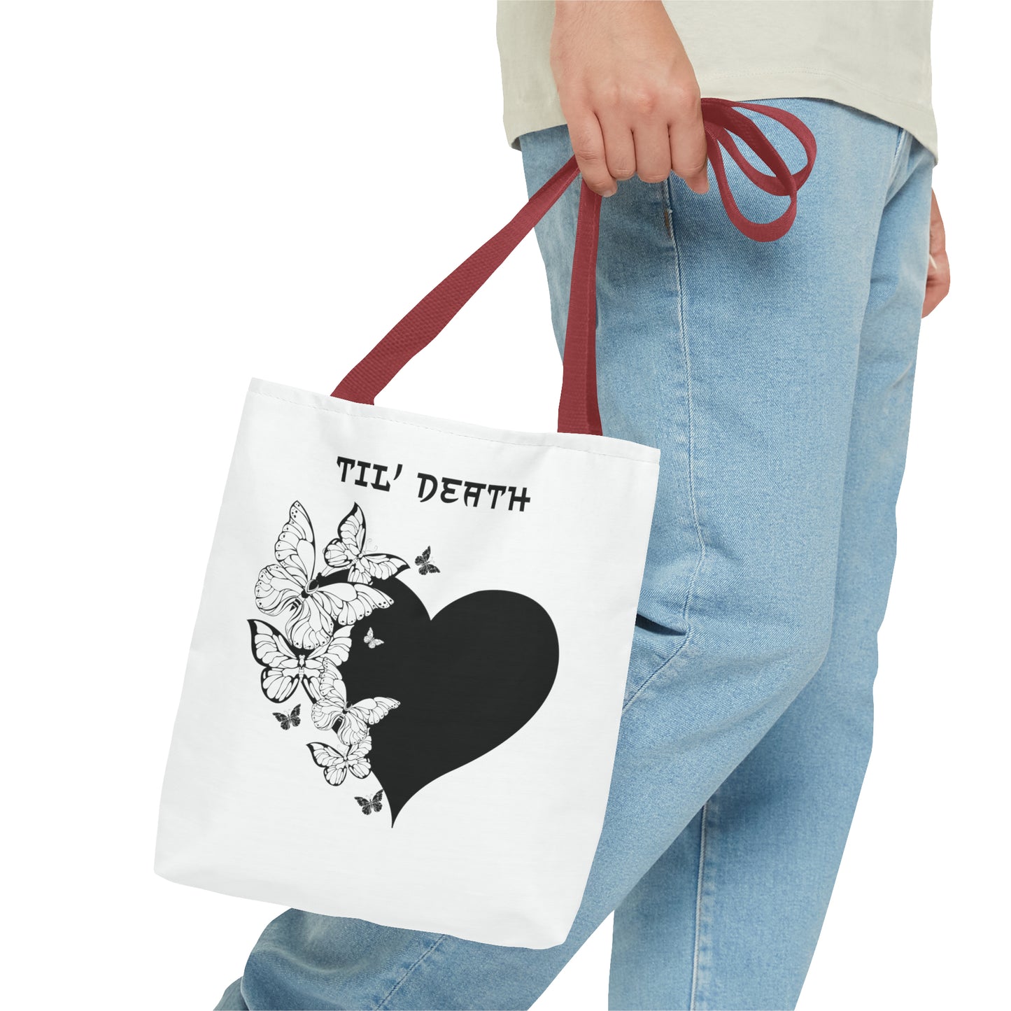 Til' Death Tote Bag