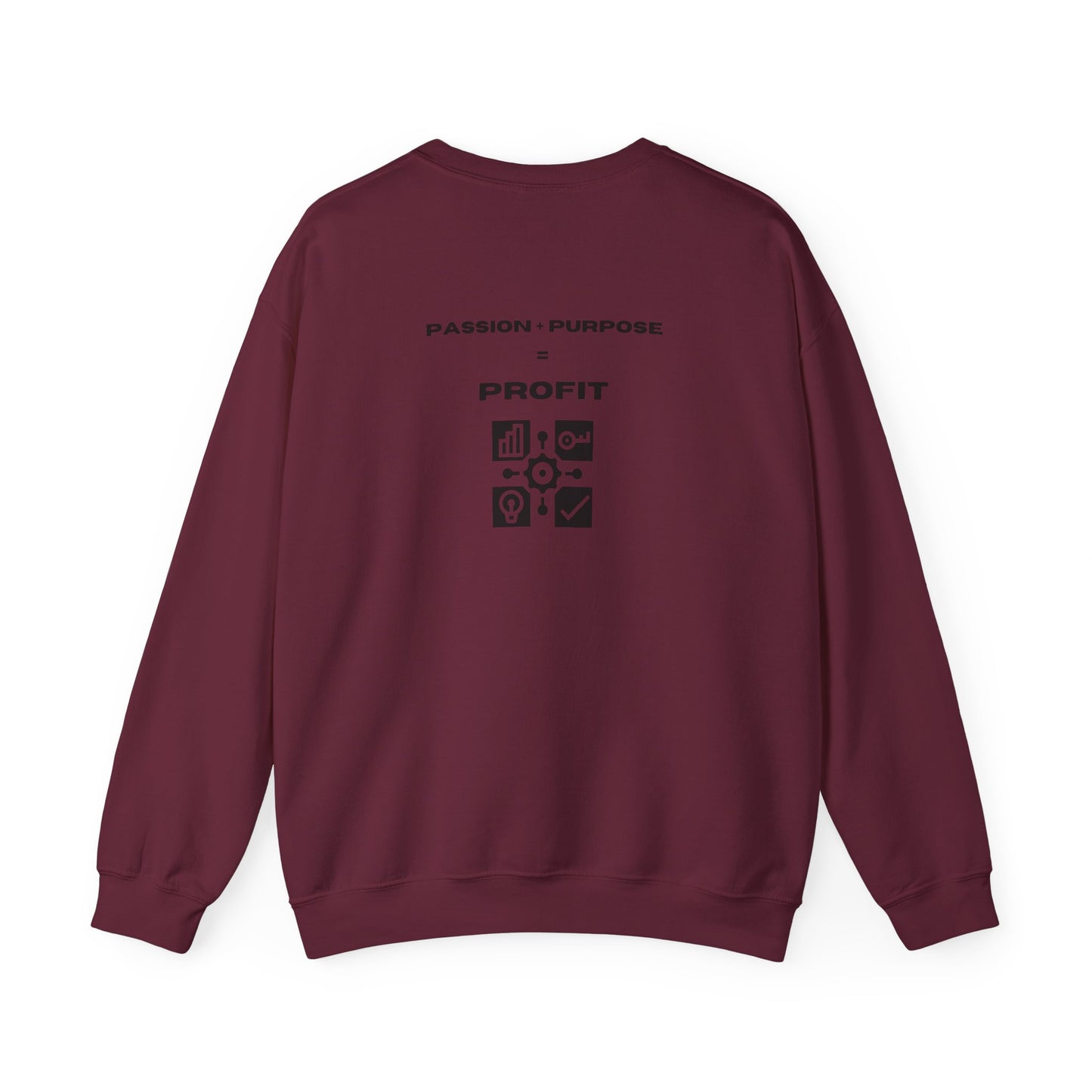 Passion + Purpose = Profit Unisex Crewneck Sweatshirt