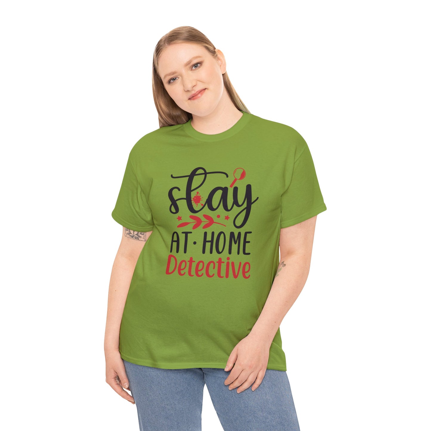 Stay At Home Detective Cotton Tee