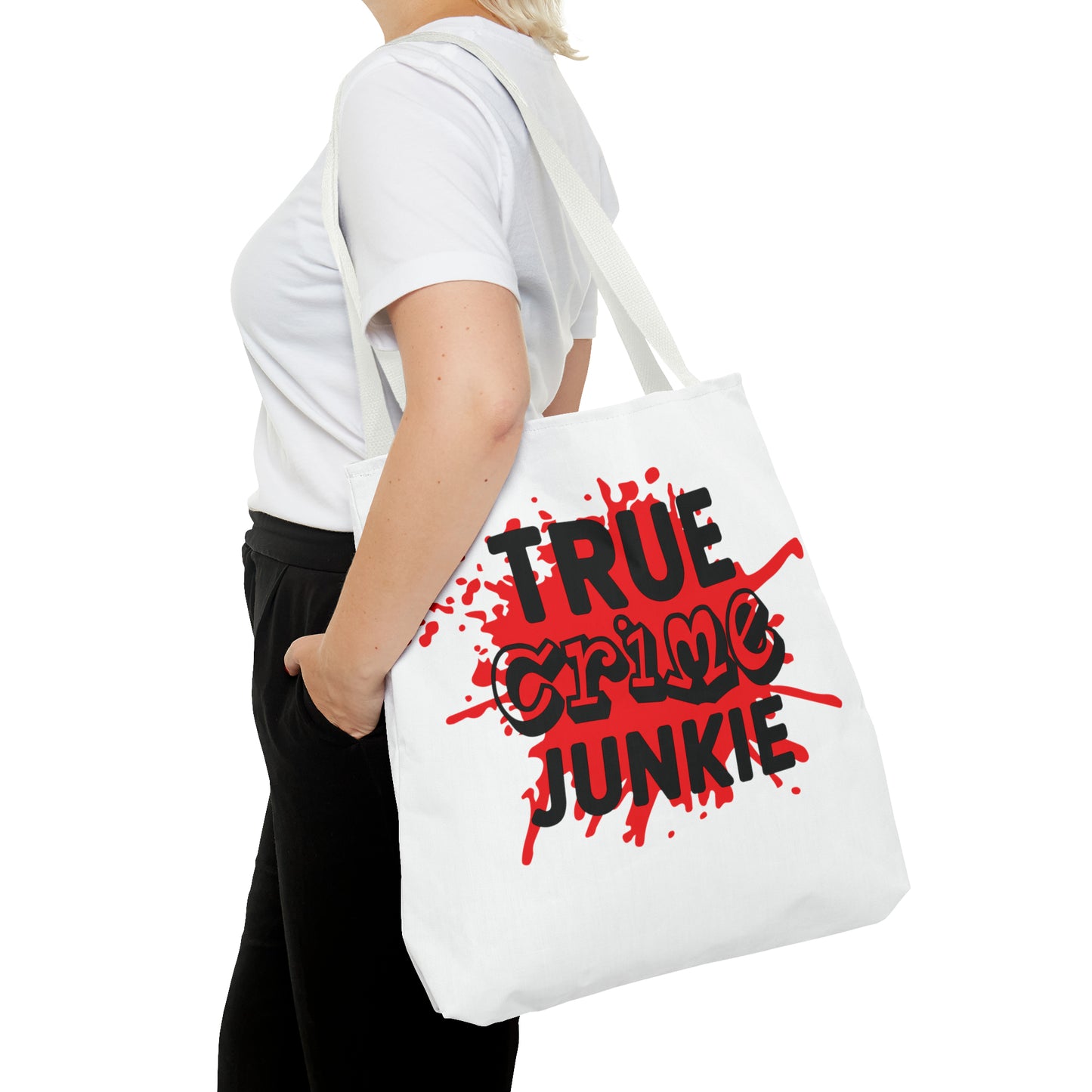 True Crime Junkie Tote Bag