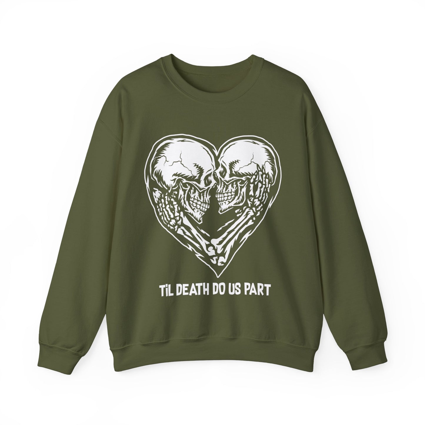 Til Death Do Us Part Unisex Crewneck Sweatshirt