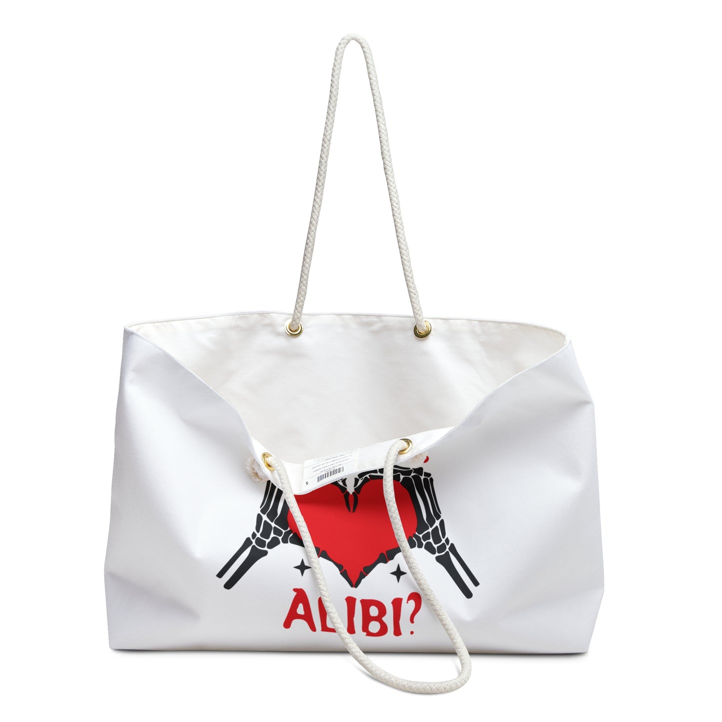 Will You Be My Aliby? Weekender Bag