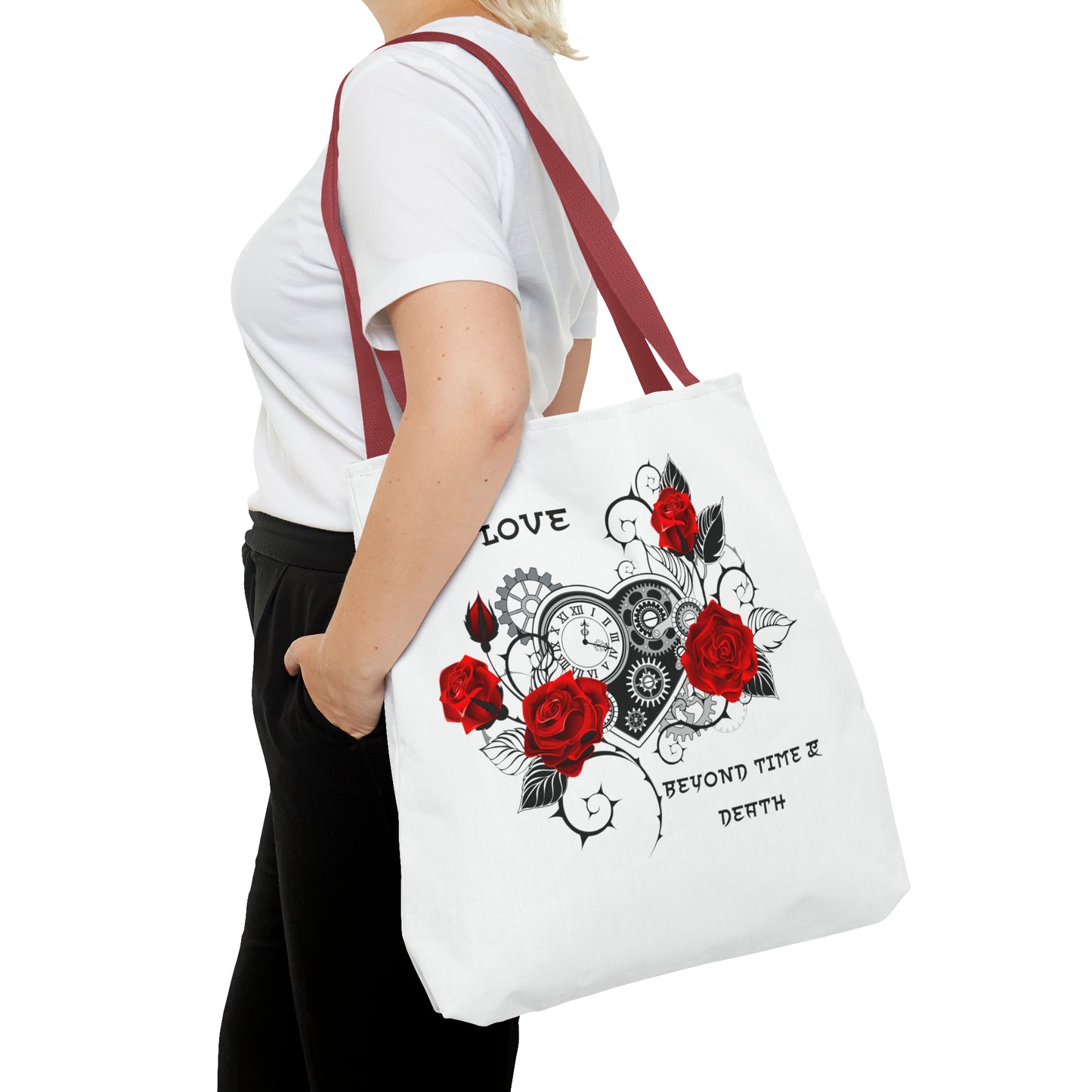 Love Beyond Time & Death Tote Bag