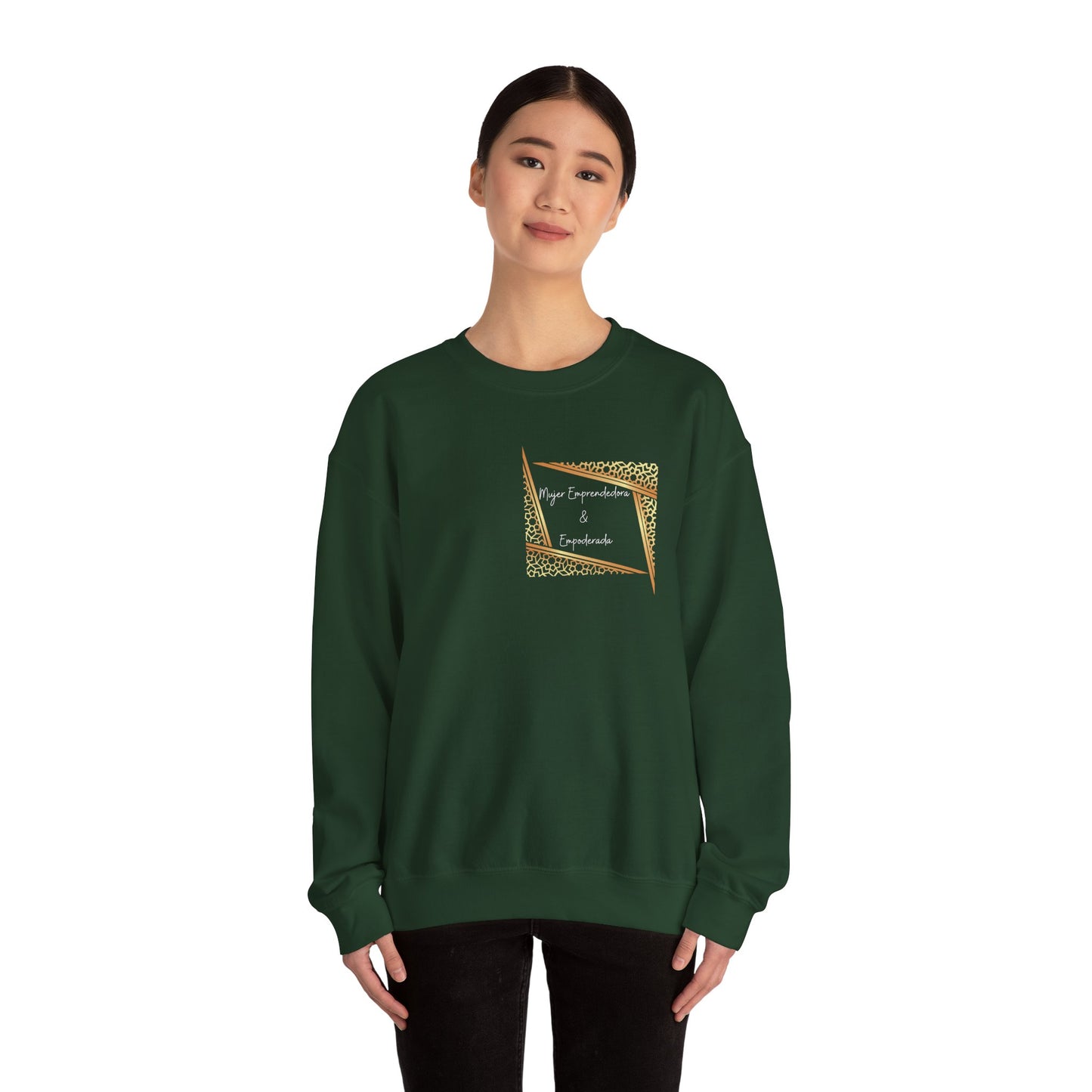 Mujer emprendedora & empoderada Crewneck Sweatshirt