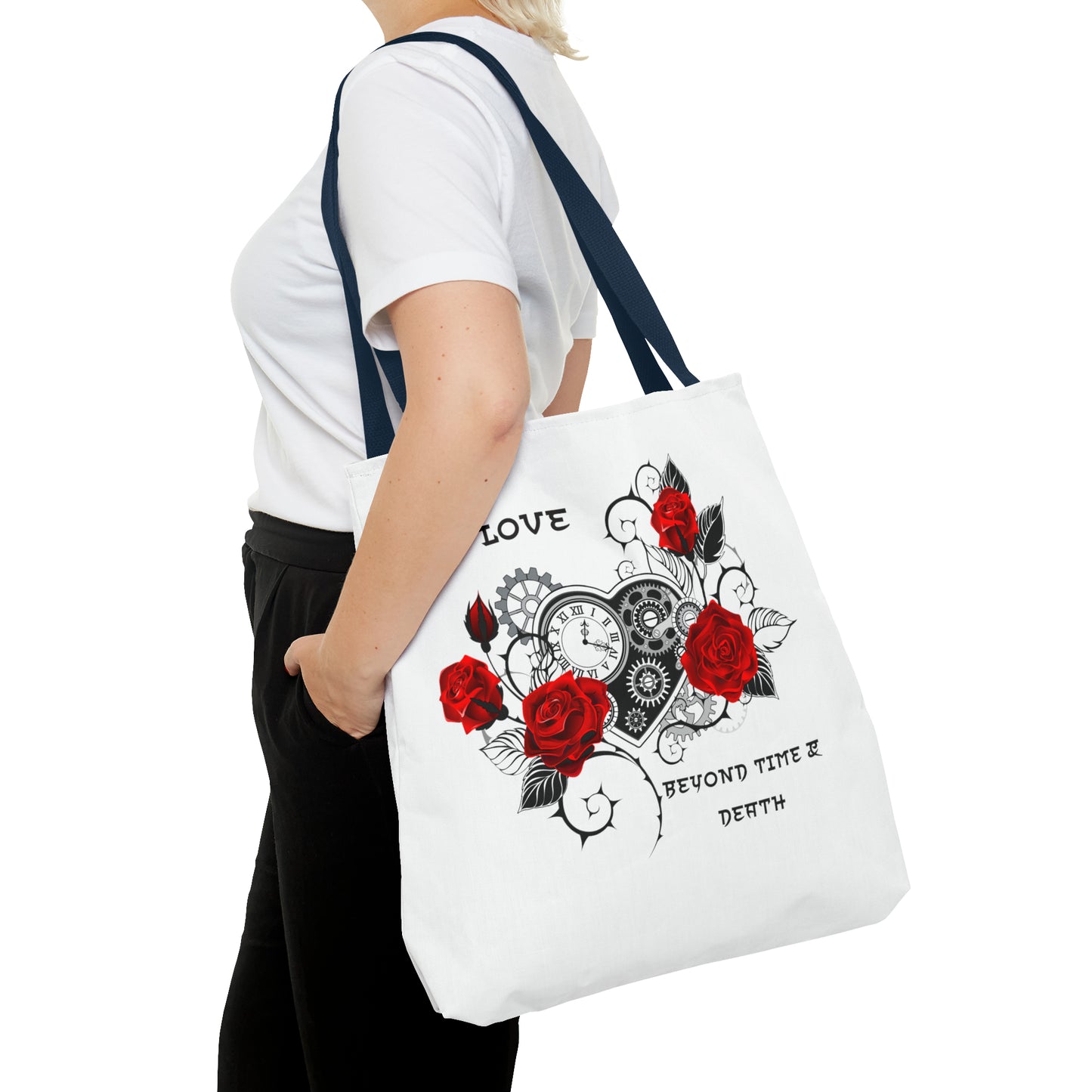 Love Beyond Time & Death Tote Bag