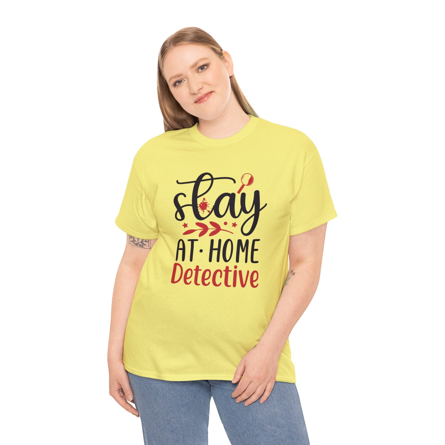 Stay At Home Detective Cotton Tee