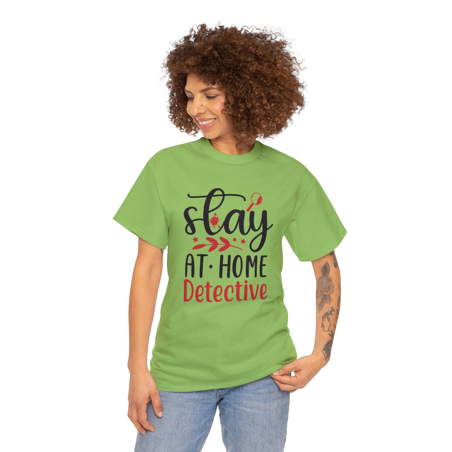 Stay At Home Detective Cotton Tee