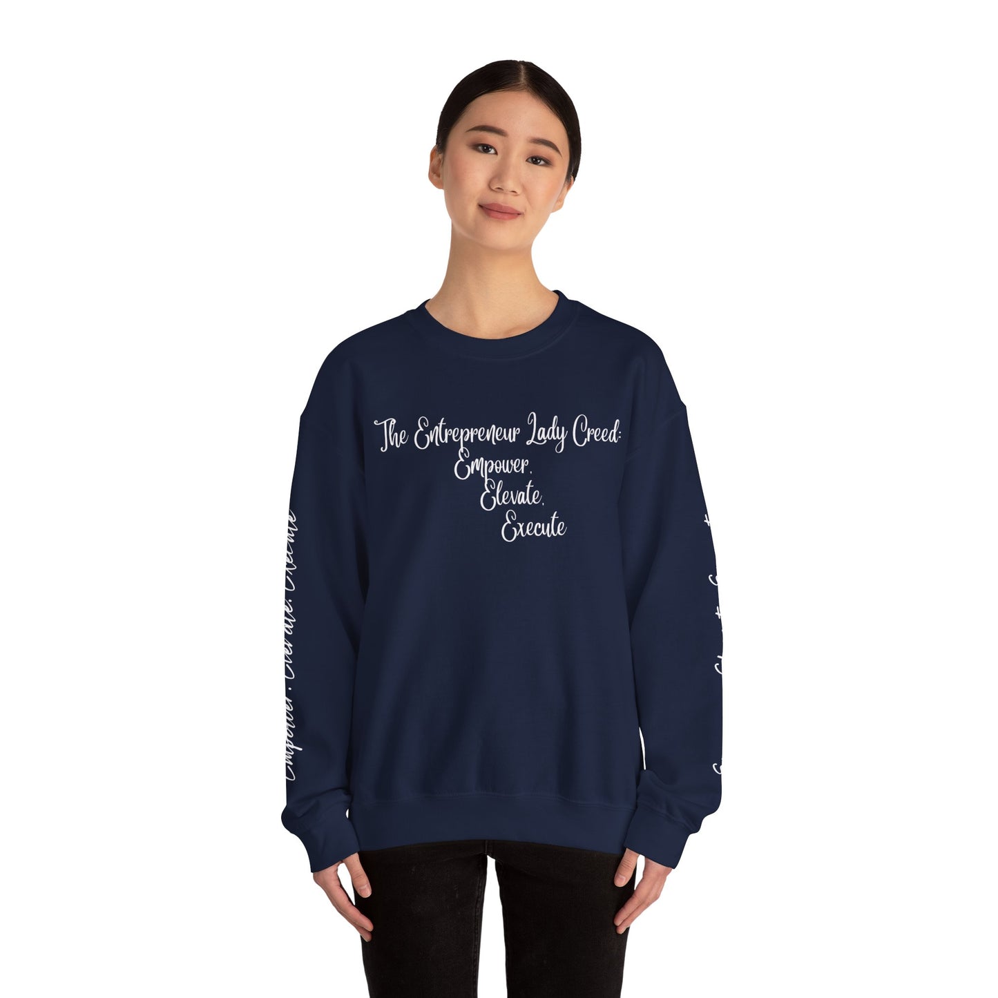 The Entrepreneur Lady Creed Crewneck Sweatshirt