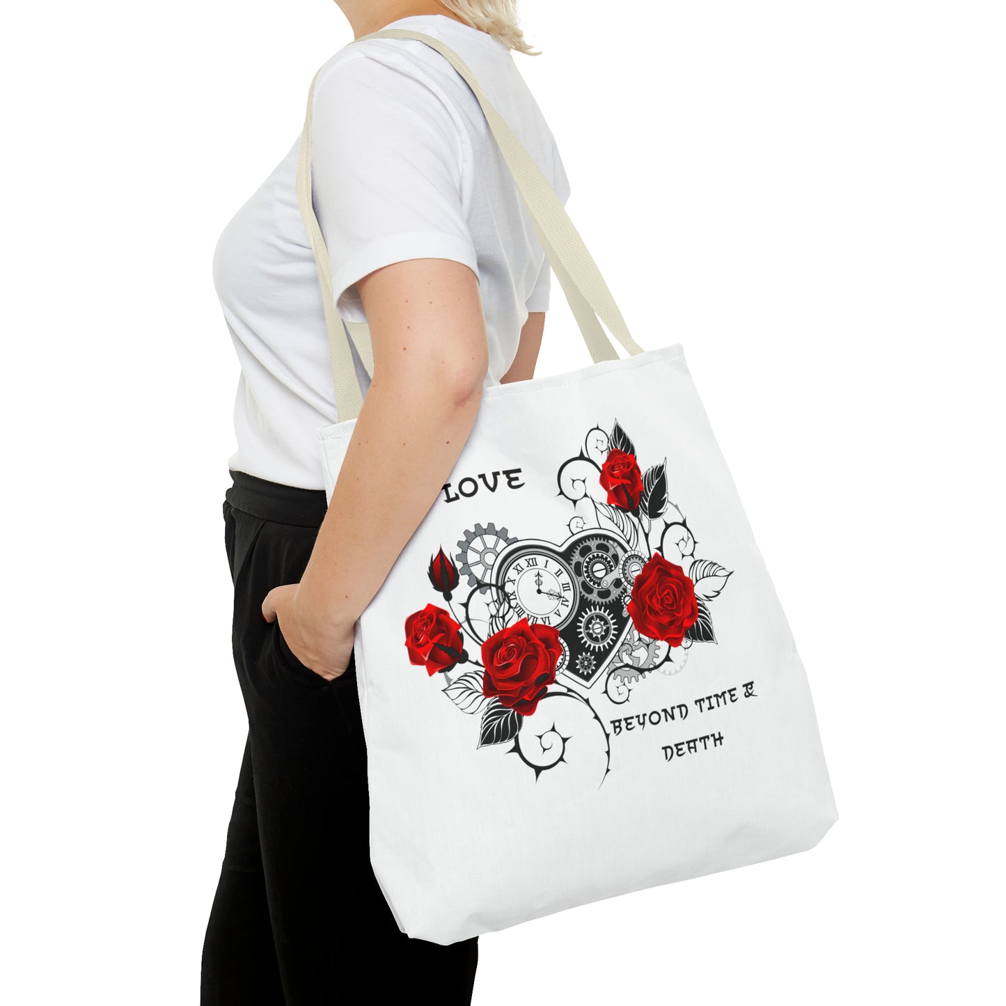 Love Beyond Time & Death Tote Bag