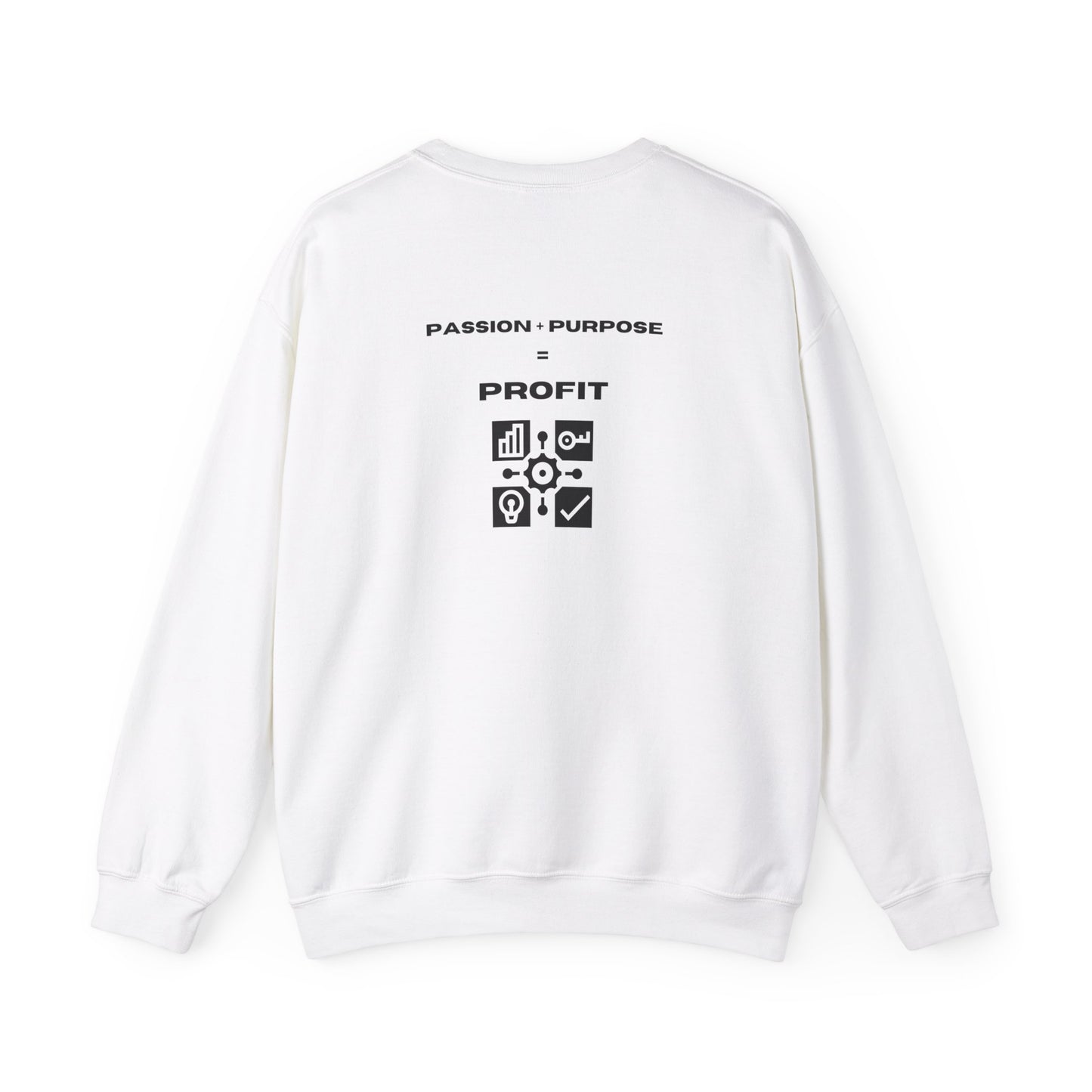 Passion + Purpose = Profit Unisex Crewneck Sweatshirt