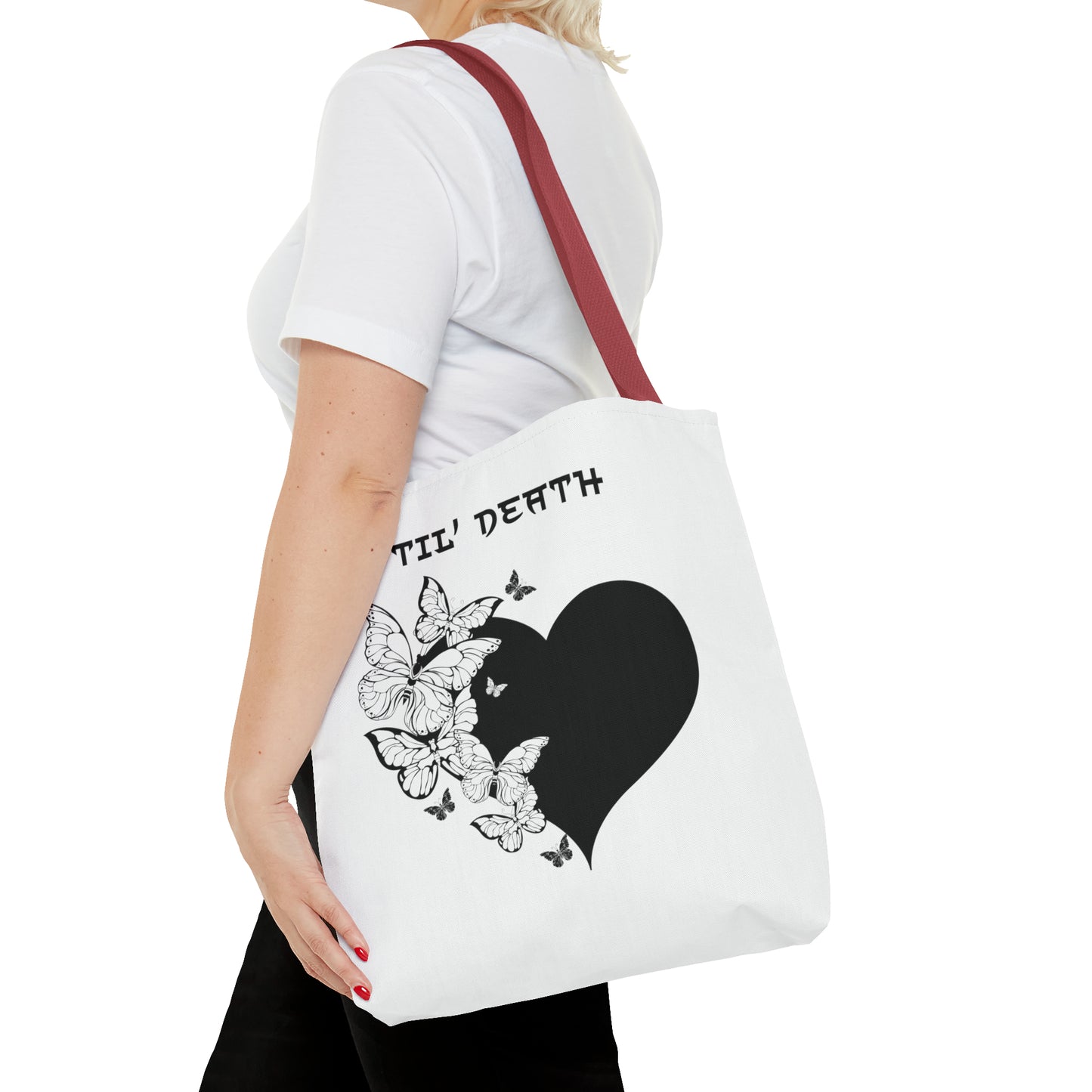 Til' Death Tote Bag