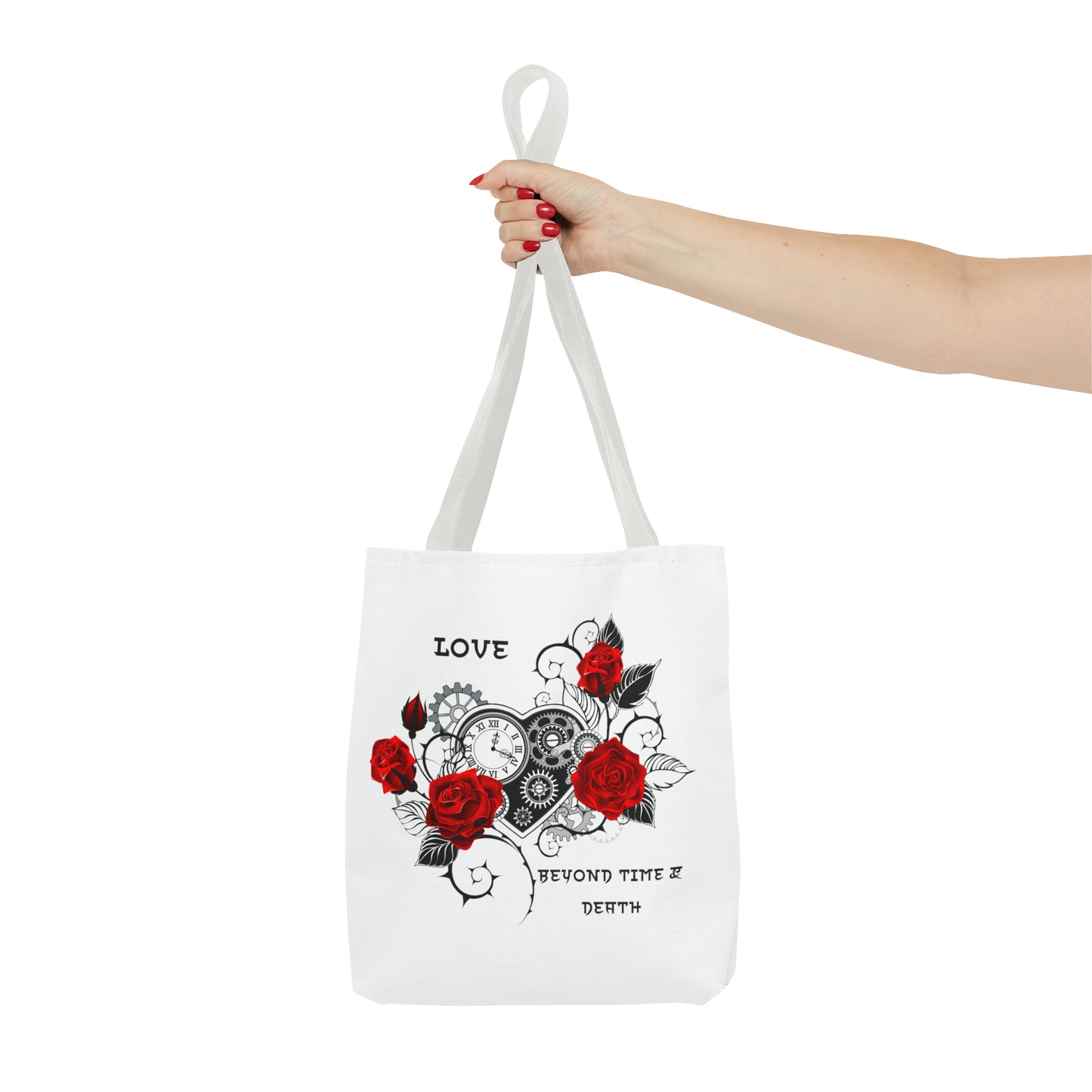 Love Beyond Time & Death Tote Bag