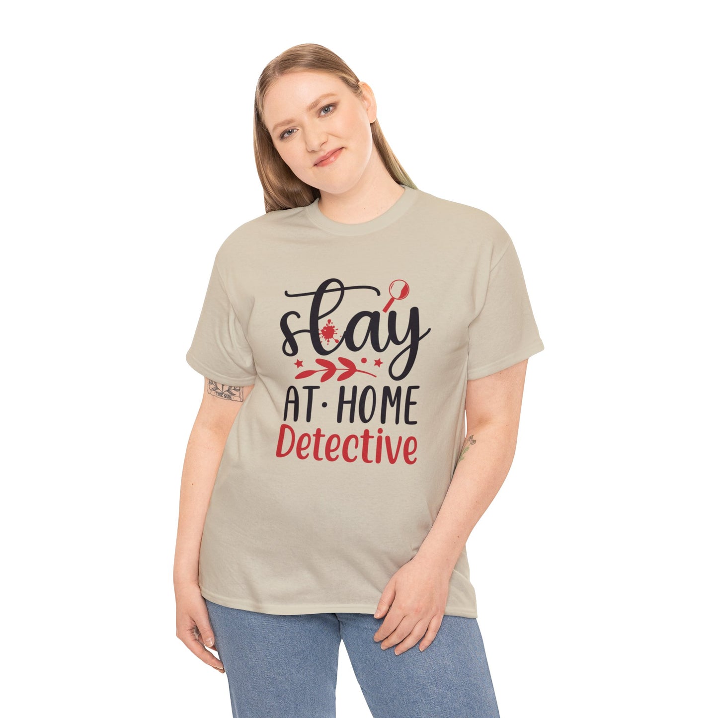 Stay At Home Detective Cotton Tee