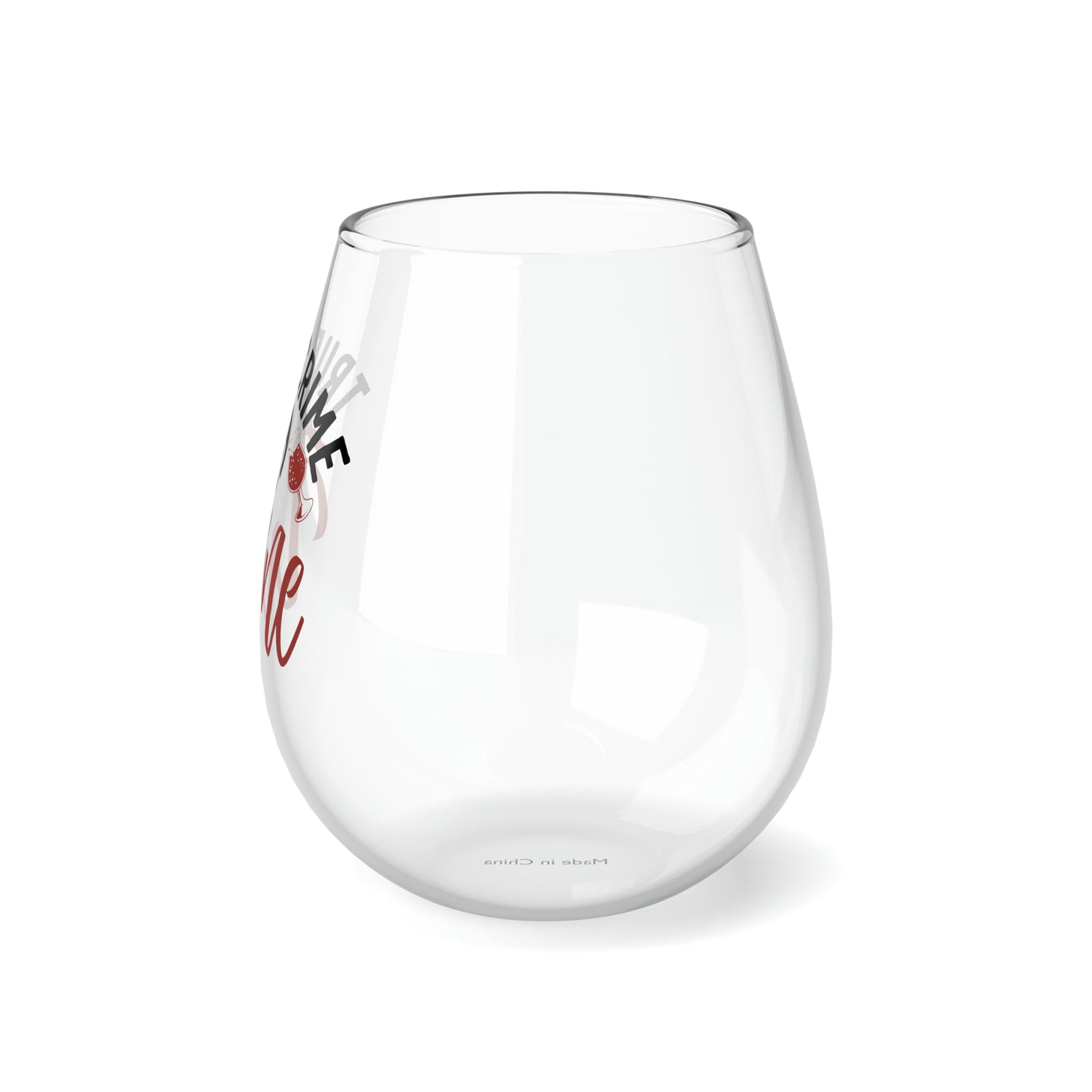 True Crime & Wine Wine Glass