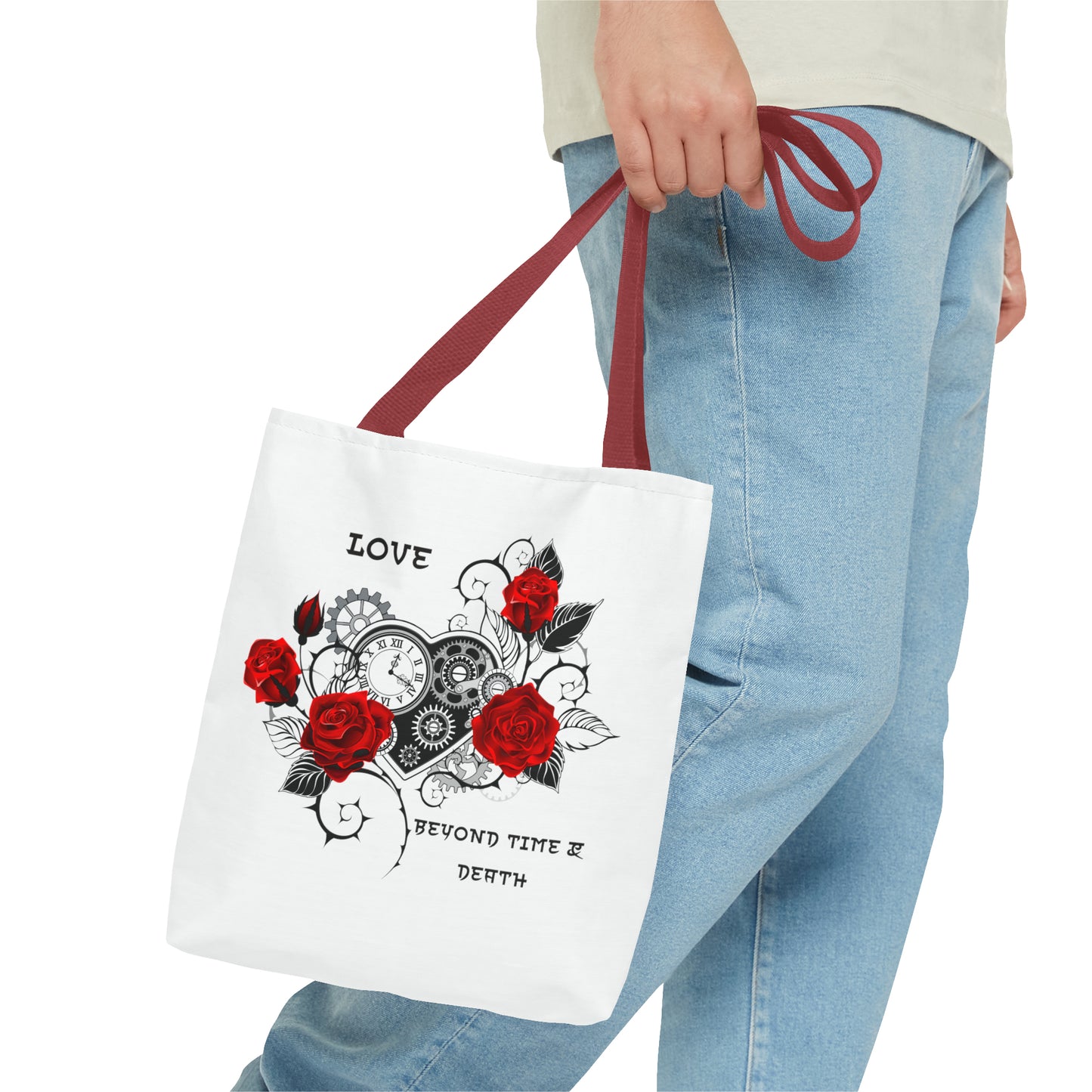 Love Beyond Time & Death Tote Bag