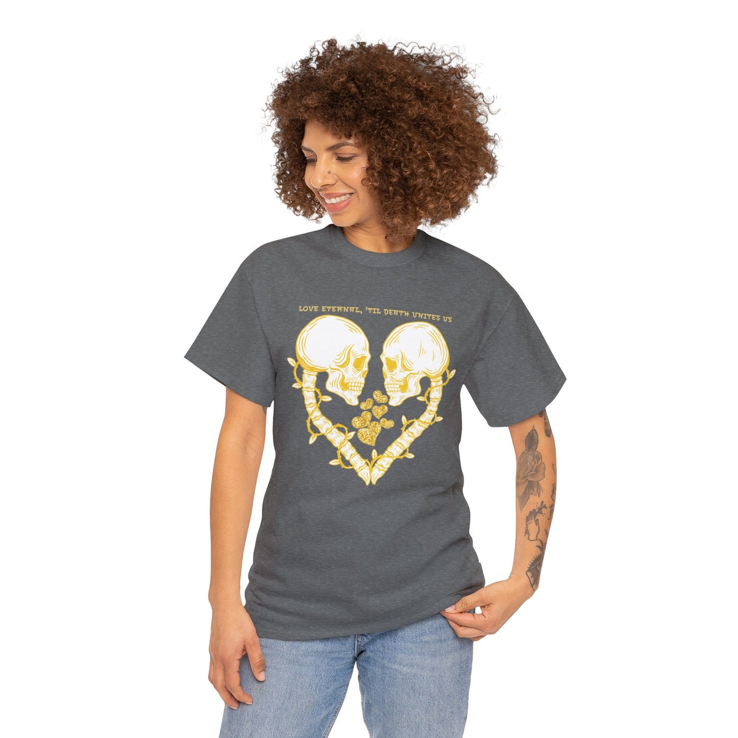 Love Eternal 'Til Death Units Us Unisex Tee