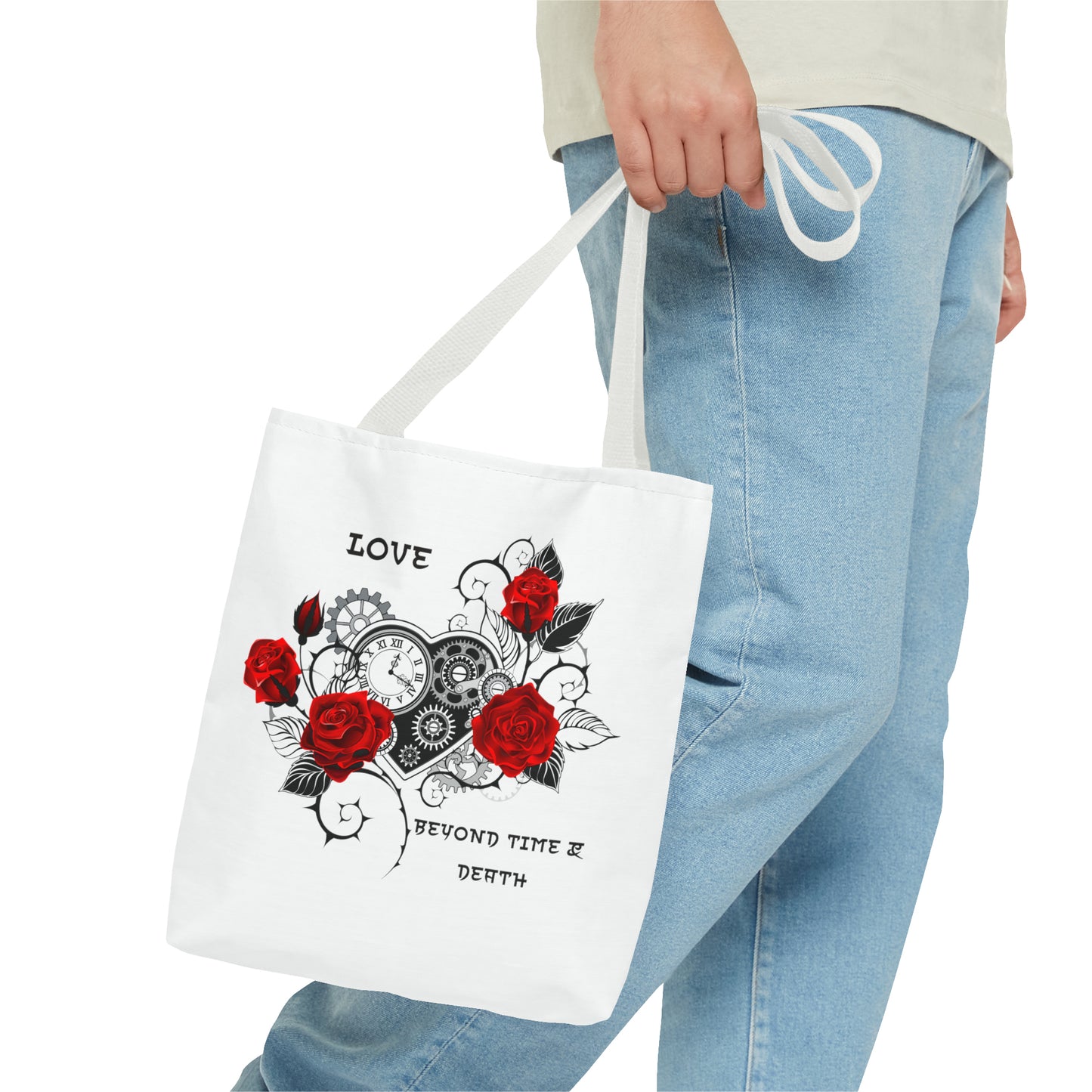 Love Beyond Time & Death Tote Bag