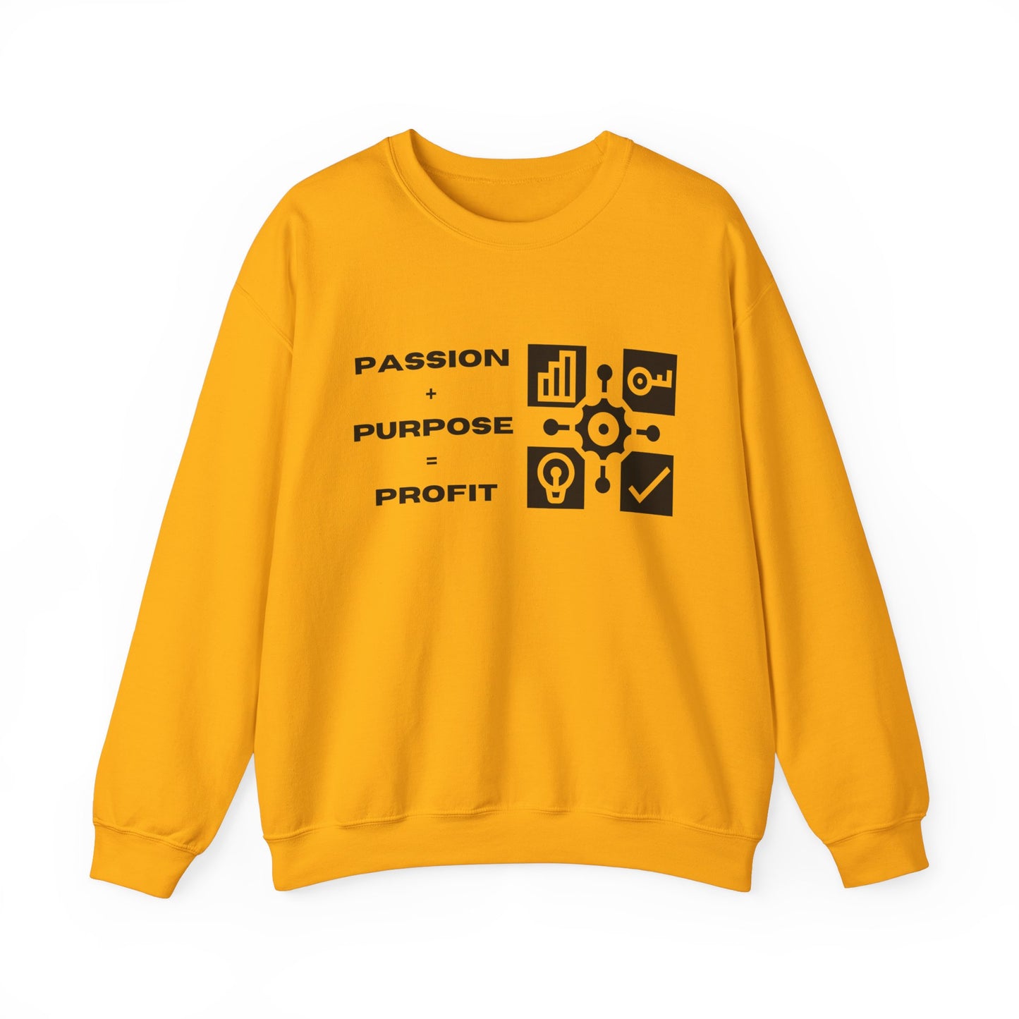 Passion + Purpose = Profit Unisex Crewneck Sweatshirt