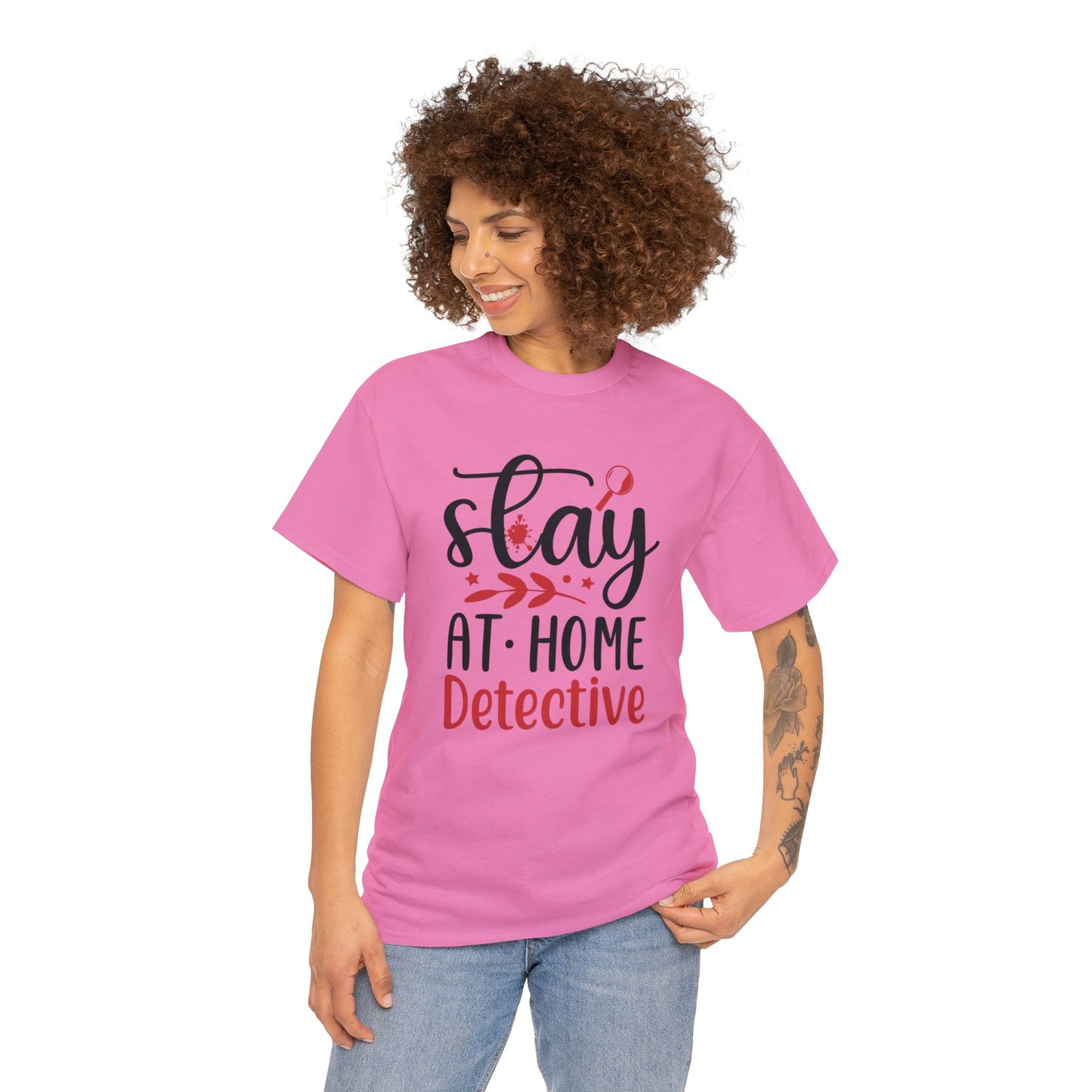 Stay At Home Detective Cotton Tee