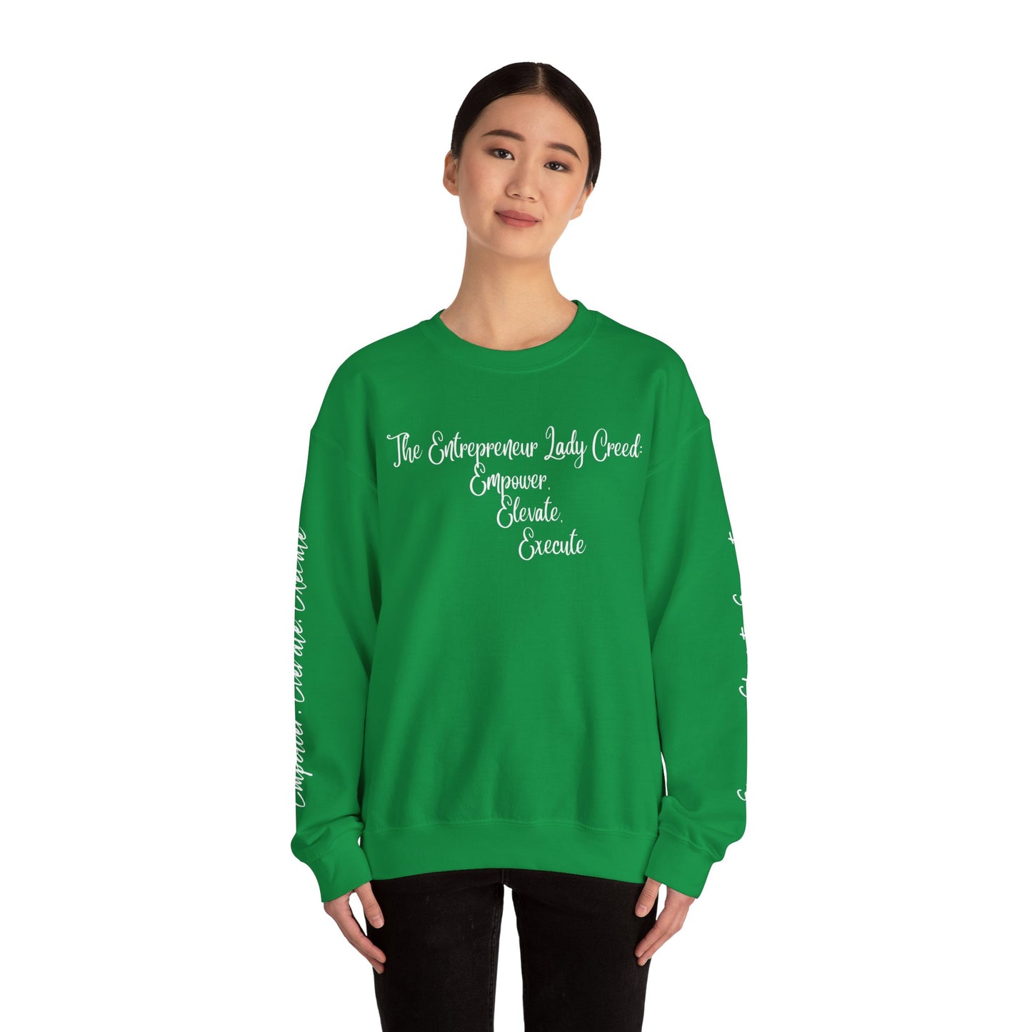 The Entrepreneur Lady Creed Crewneck Sweatshirt