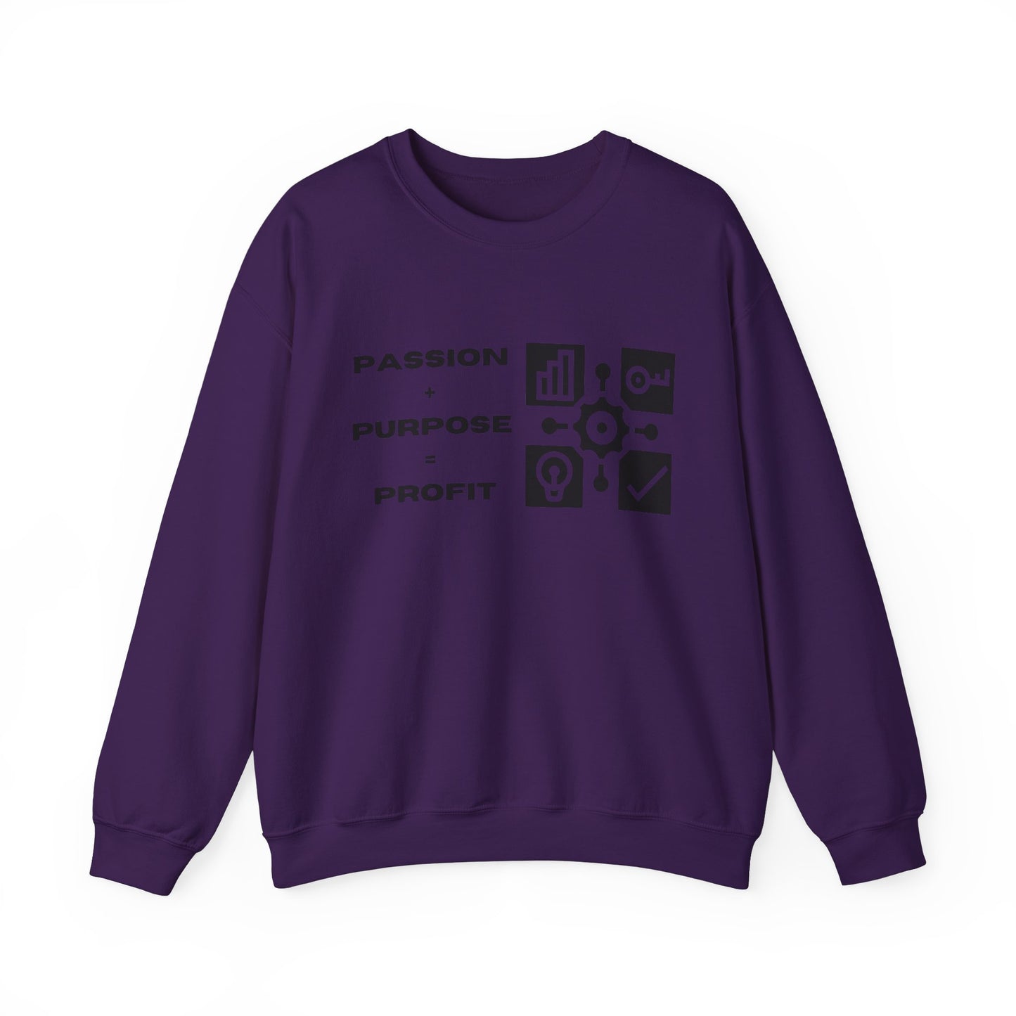 Passion + Purpose = Profit Unisex Crewneck Sweatshirt