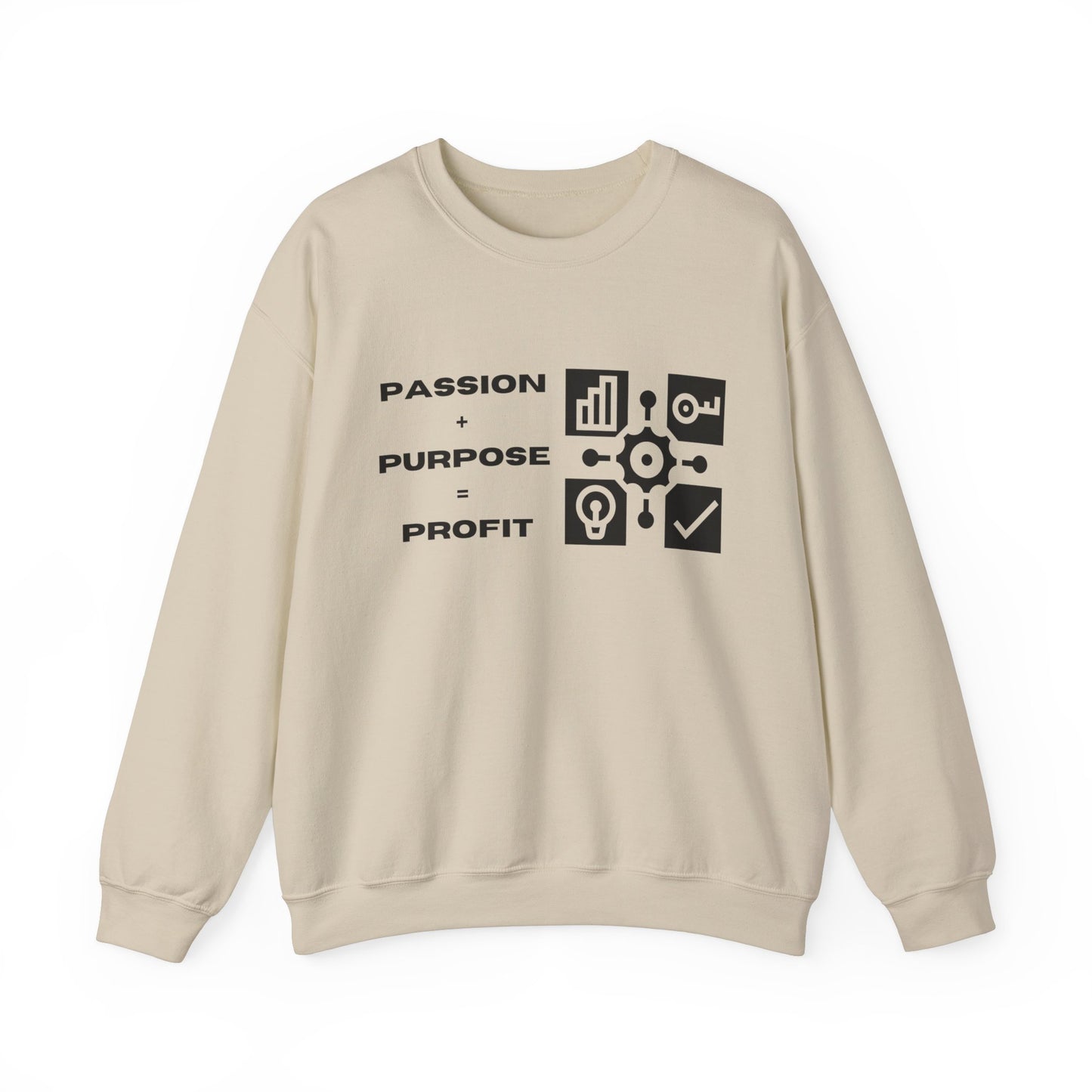 Passion + Purpose = Profit Unisex Crewneck Sweatshirt