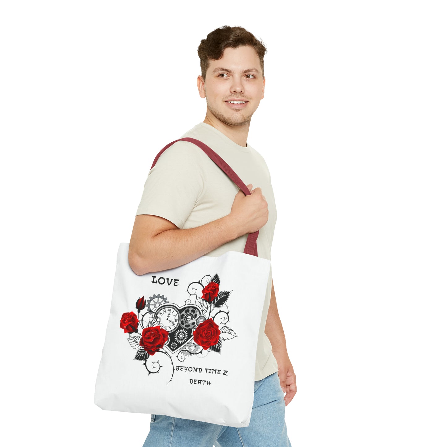 Love Beyond Time & Death Tote Bag