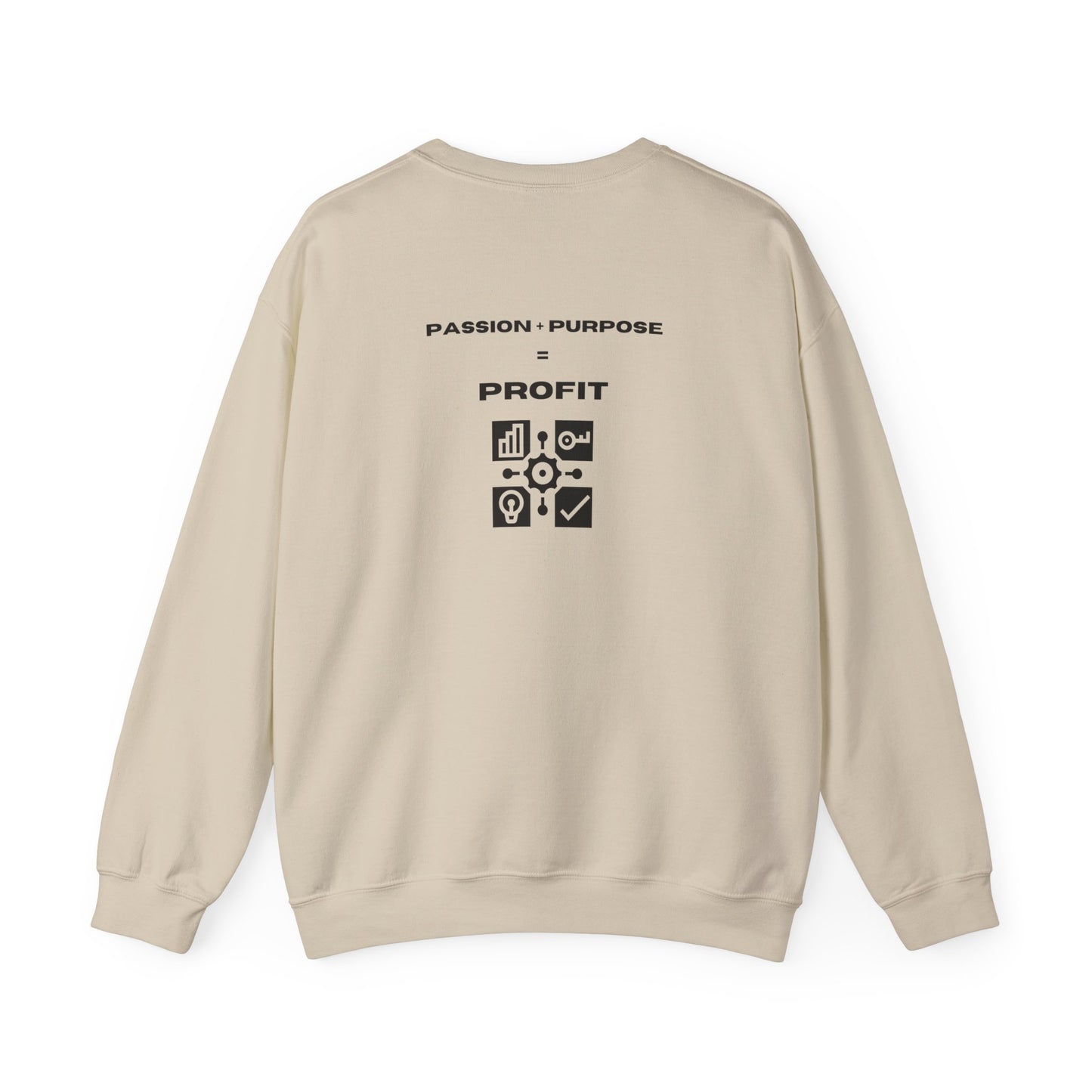 Passion + Purpose = Profit Unisex Crewneck Sweatshirt